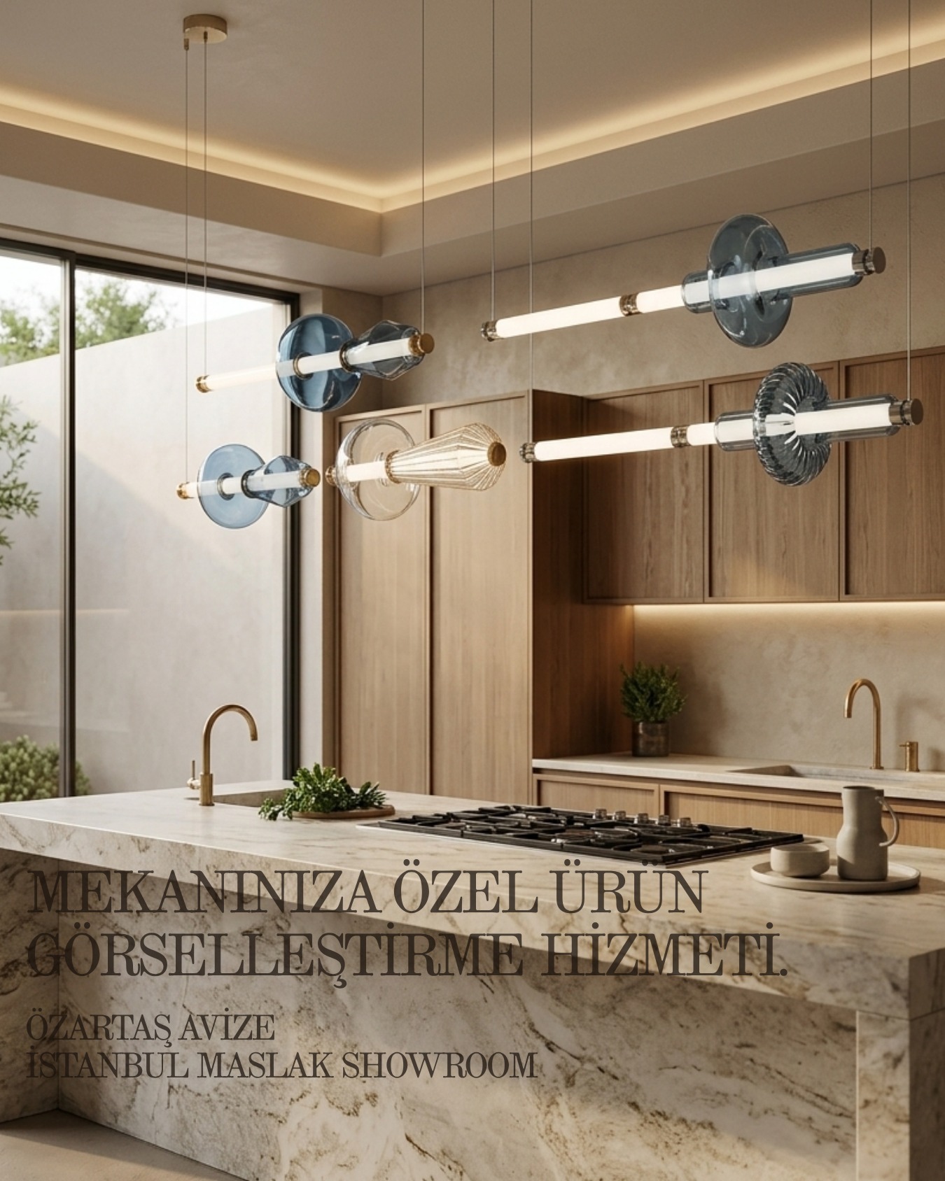 Mekanınıza Özel Ürün Görselleştirme Hizmeti...
Evinizin ya da projenizin görsellerini, seçtiğiniz ürünleri mekanınıza görsel olarak yerleştirelim. Özartaş Creative Strategic Design bölümünden randevu alın, sizin için en doğru seçimi birlikte netleştirelim. Custom Product Visualization for Your Space...
Let us visually place your selected products into your home or project images, so you can see how they fit in your space.
Book an appointment with the Özartaş Creative Strategic Design team, and let’s define the best choice for you together. ✨