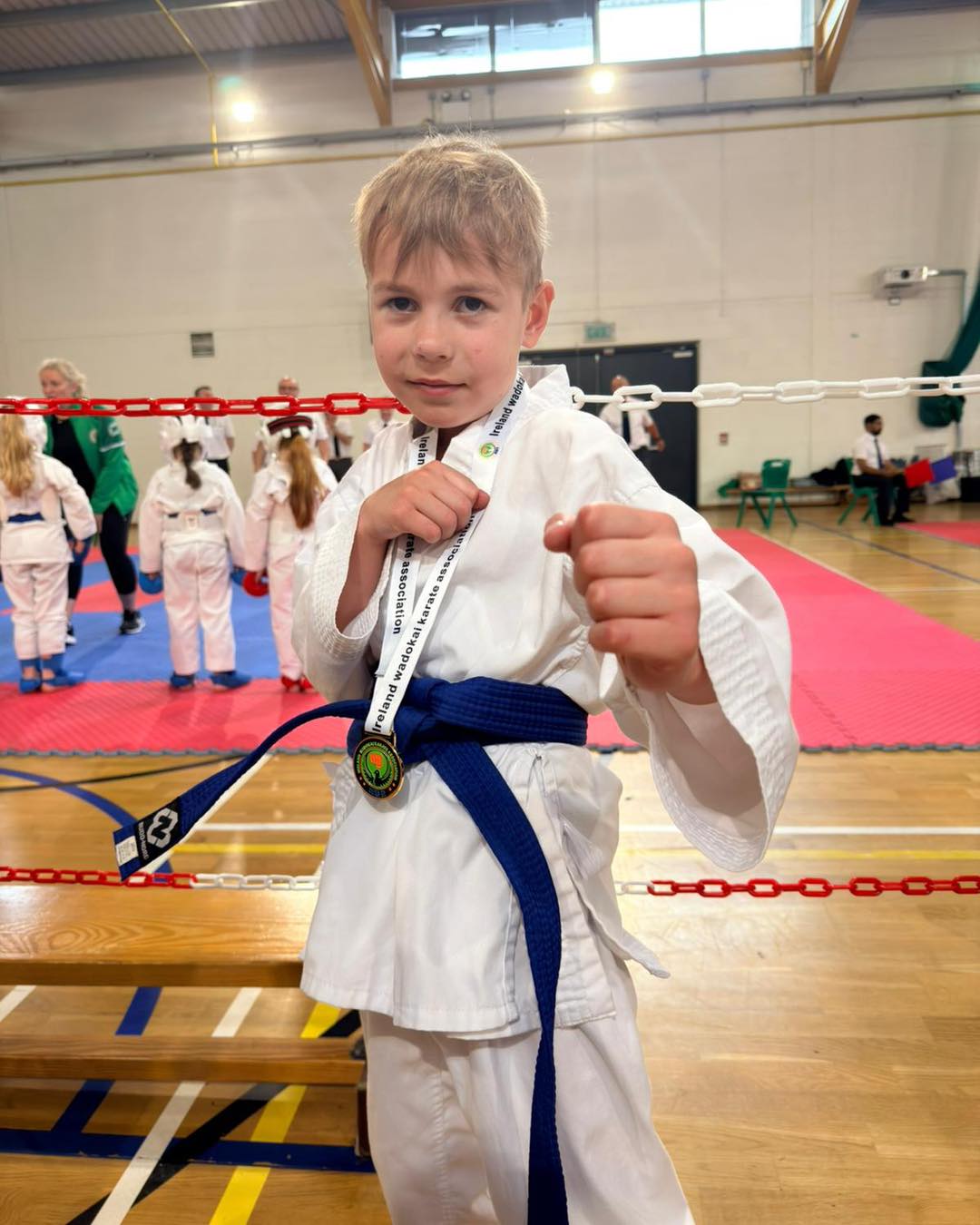 Well done Mark. Gold in Ashbourne. Great picture.