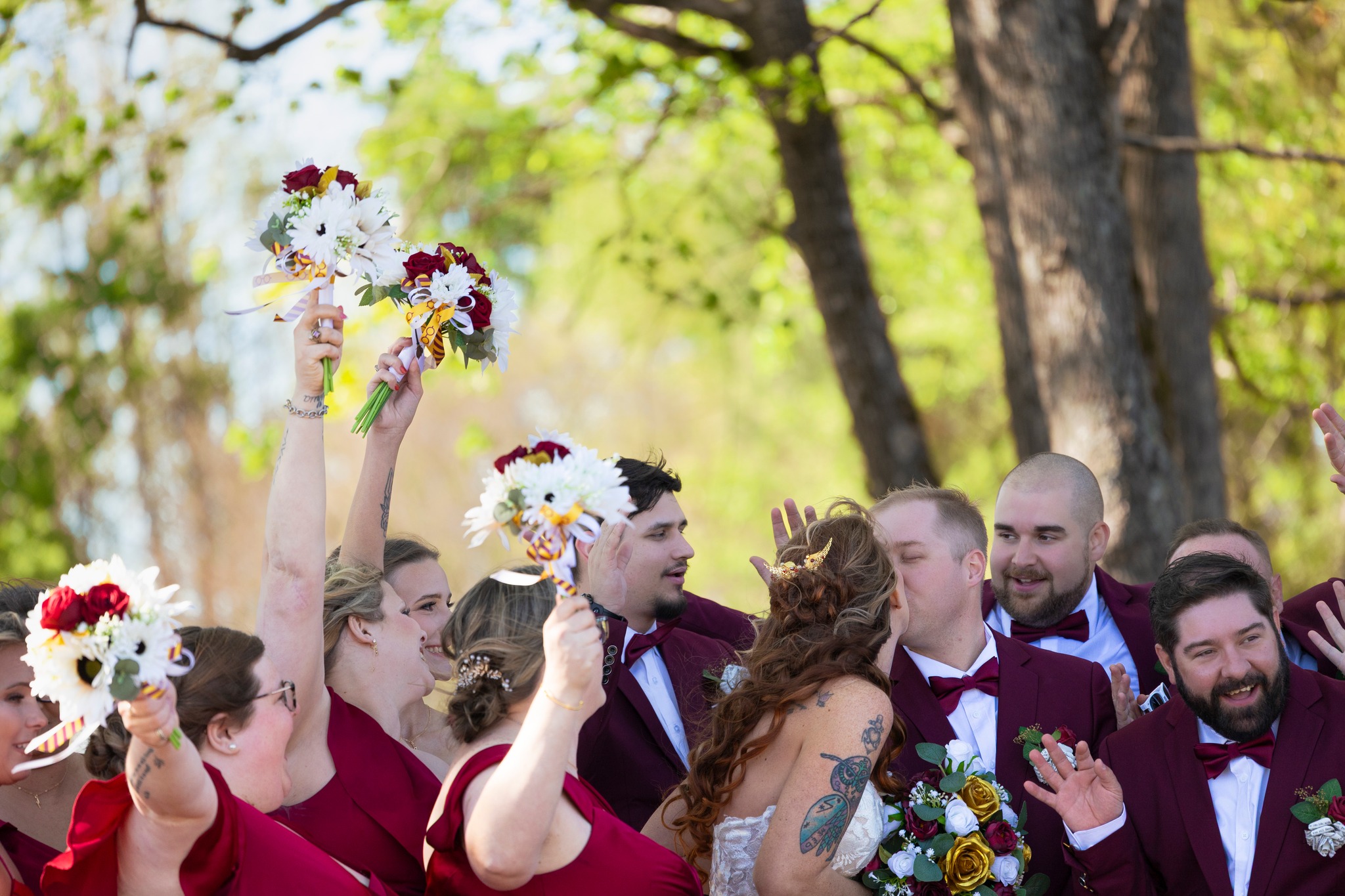 A groom in burgundy sunglasses.
Bridesmaids reacting like itโs a reality TV reveal.
Flowers flying in the air.
Absolute chaos in the best way possible. ๐๐ท
Not every wedding feels quiet and elegant the entire dayโฆ
some feel loud, hilarious, emotional, unpredictable, and completely unforgettable.
Honestly, those are some of our favorite kinds of weddings to be around.
Jami & Austinโs day had so much personality packed into every moment, and you could feel how genuinely excited everyone was to celebrate them from beginning to end.
These are the kinds of days that remind you weddings are not supposed to feel perfectโฆ
theyโre supposed to feel real.
Pixels Studios ๐ฅ
#WeddingPhotography #WeddingVideography #PixelsStudios #WeddingChaos #BrideAndGroom #WeddingDayVibes #CandidMoments #WeddingParty #GeorgiaWedding #SouthCarolinaWedding #WeddingInspo #RealMoments #WeddingPhotographer #CinematicWedding #LoveAndLaughter