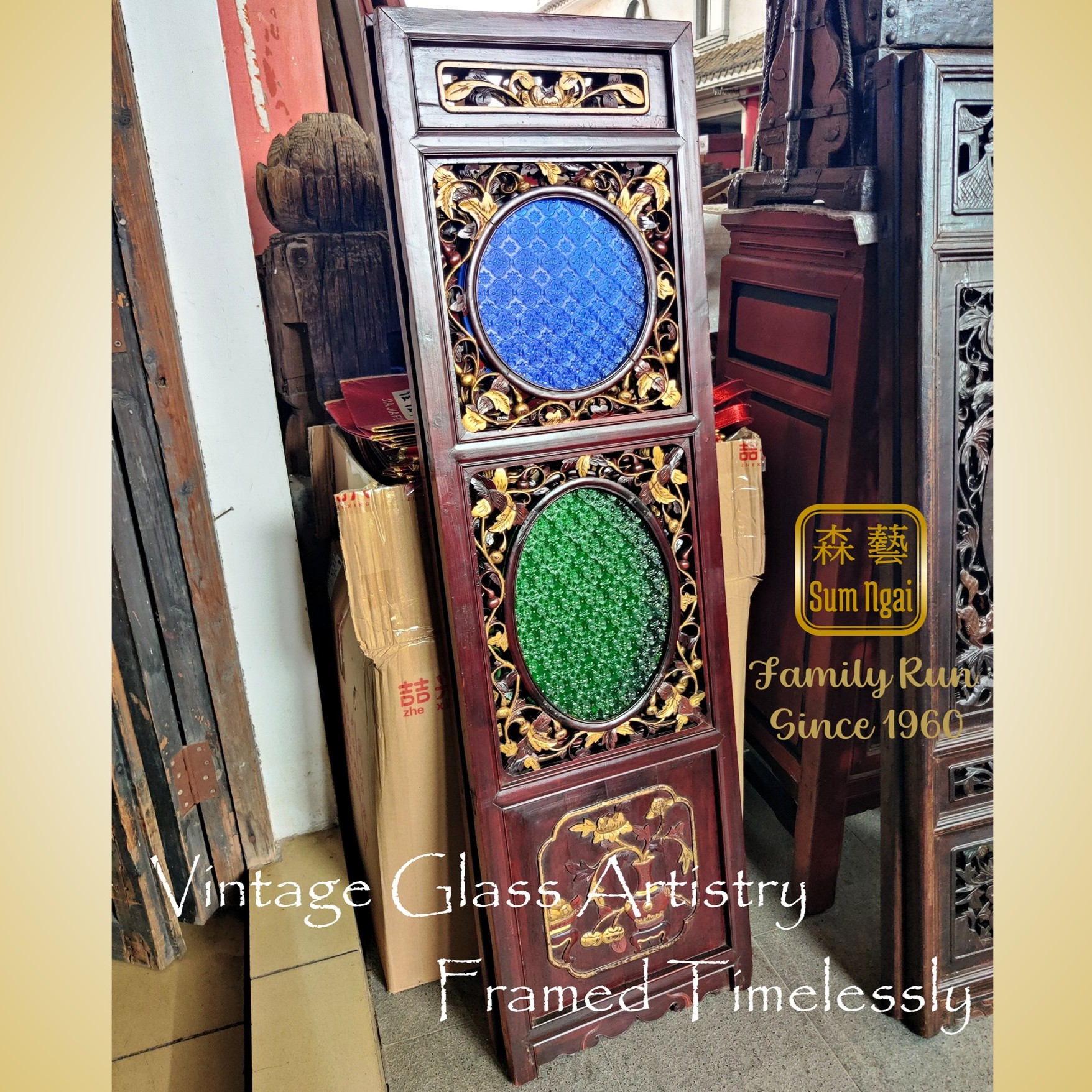 Oriental Carved Wood & Glass Screen.
Step into our showroom and discover handcrafted pieces where quality, warmth, and heritage come together.
📍Discover unique finds - Visit us today.
⭐Holiday & Sunday 11-4 | Mon-Sat 10-5
🚗 Free parking on premises.
🚆MTR - Kam Sheung Rd Stn (8-minute walk)
#orientaldecor #carvedwood #roomdivider #woodscreen #vintagedecor #asianantiques #chinoiserie #interiordesign #statementpiece #homedecor #vintagefurniture #glassscreen #traditionaldecor #interiorinspiration #decoraccents