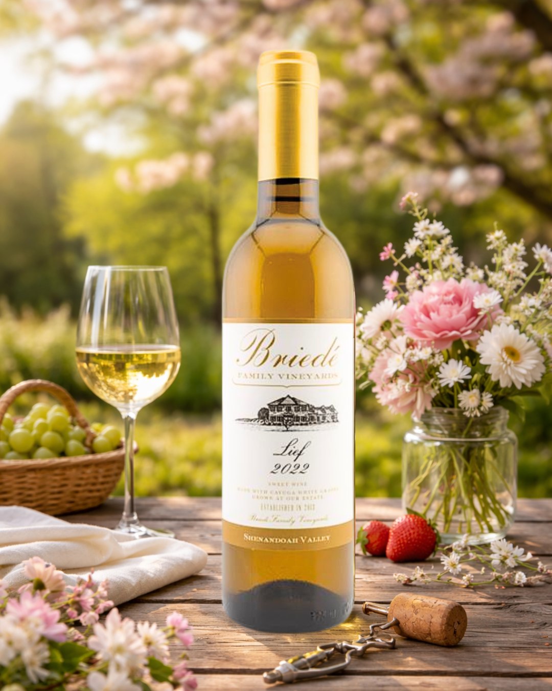 There is no better way to spend a day than surrounded by good wine and even better company.
Come relax with us at Briedé Family Vineyards!