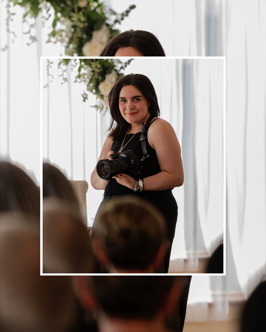 Emily appreciation post.
Because honestly, wedding days or events would not be the same without her.
Emily is the one capturing the fun photos, the close-up portraits, the in-your-face moments, the dance floor chaos, and all the ridiculous little things that happen in between the “official” parts of the day.
She is an absolute master of dance floor flash. While I’m somewhere photographing a quiet moment, a group shot, or trying to work out where I abandoned my water bottle this time, Emily is usually in the middle of the action, catching the laughing, the dancing, the slightly feral guest energy, and the kind of photos that make you go, “I cannot believe she caught that.”
She spots the funny moments before they disappear. She gets kids pulling silly faces. She keeps children entertained when they’re getting restless. She somehow manages to make guests feel comfortable enough to be completely themselves, which is exactly where the best photos come from.
But she’s also my emotional support human on a wedding day.
She checks in with me constantly. Asks if I’m alright. Notices when I need a second. Keeps me laughing when the day is intense. Helps me stay calm when everything is moving at 400 miles an hour, because apparently any event does not care about anyone’s nervous system.
So yes, Emily is not “just” a second photographer.
She’s the chaos-catcher, the kid-whisperer, the dance floor flash queen, the funny-moment hunter, the extra pair of eyes, and the person who helps make the whole day feel easier, better and more fun.
Every wedding or event photographer needs an Emily.
Mine’s taken, obviously. <3