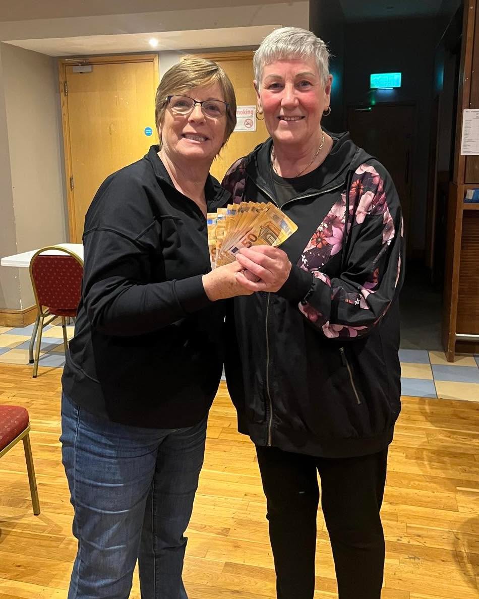 Comhghairdeas le Finola Delaney on taking home €700 from the Bingo this week! Bingo is held in the club every Thursday at 8pm. As well as being good fun, it’s a great way to meet new people and to keep mental wellbeing healthy. Everyone is welcome, so Bígí Linn!