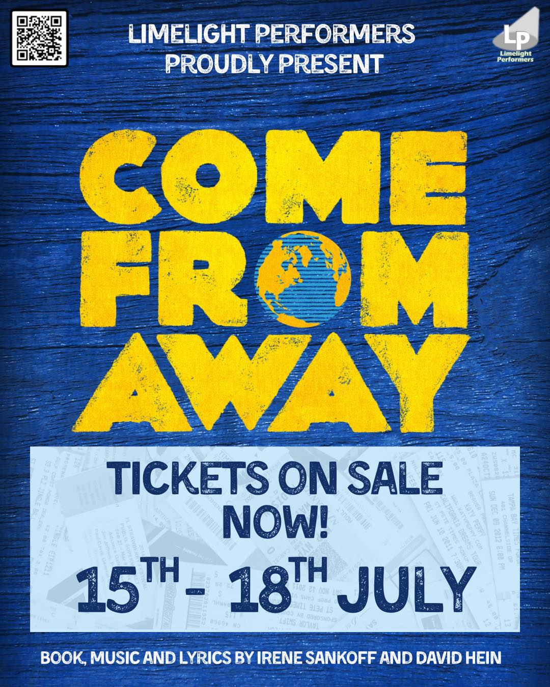 ✈️ Get your tickets! 🎟️
38 Planes. 7,000 Passengers. One Small Town. A Remarkable True Story.
Limelight Performers presents 5 performances at the New Wolsey Theatre.
📍 New Wolsey Theatre
* 15th July - 7.30 pm
* 16th July - 7.30 pm
* 17th July - 7.30 pm
* 18th July - 2.30 pm
* 18th July - 7.30 pm
https://www.wolseytheatre.co.uk/events/come-from-away/
#ComeFromAway #LocalTheatre #LimelightPerformers #NewWolseyTheatre
#Ipswich