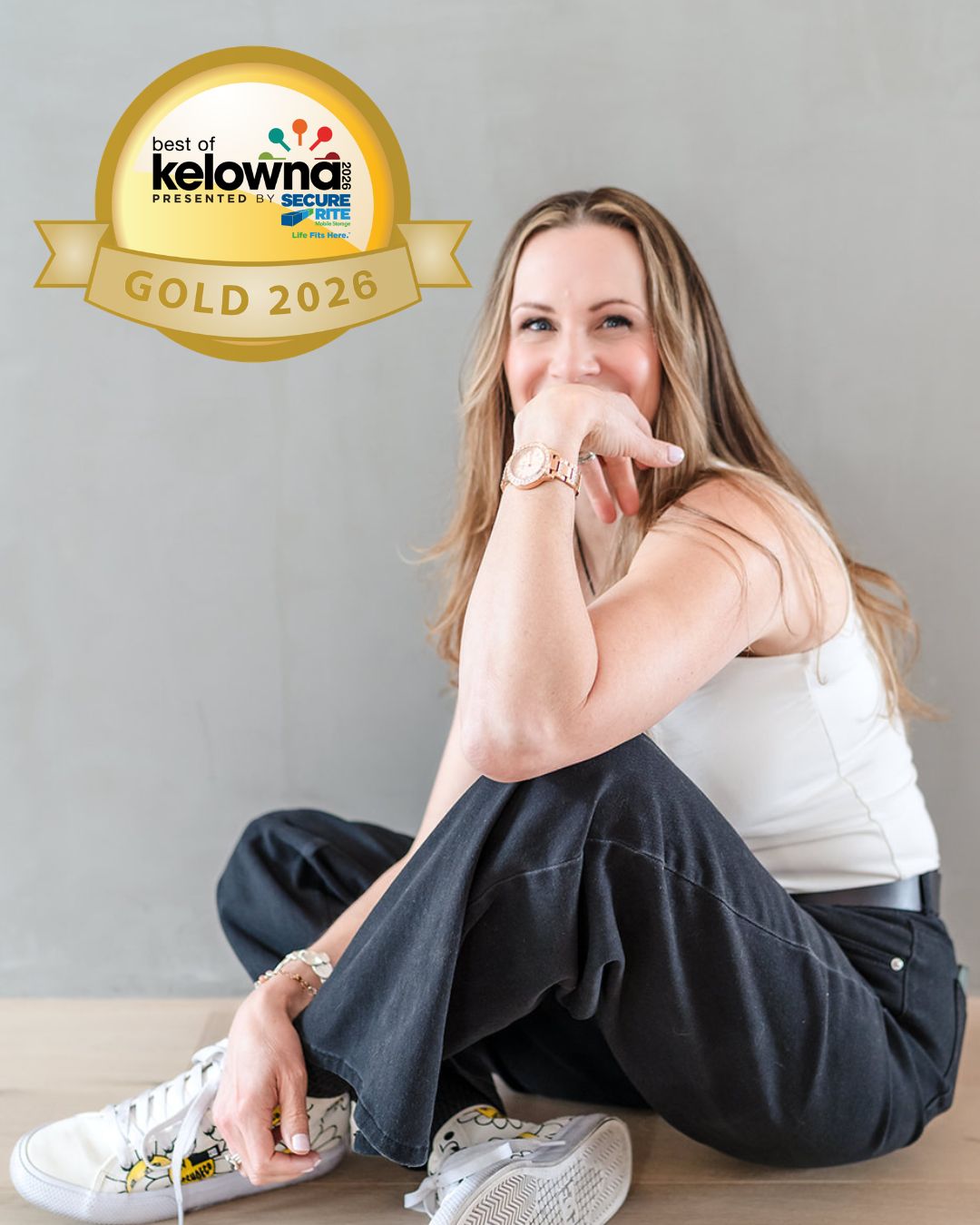 So honoured to receive gold in Best of Kelowna 2026 💕
Thank you to my clients, family, friends and community for your support - this was a great way to end the week!
Also special thanks to @csekcreative and @thenowmediagroup for hosting these awards each year. Appreciate all you do for our community.
#bestofkelowna #bestofkelowna2026 #thankyou