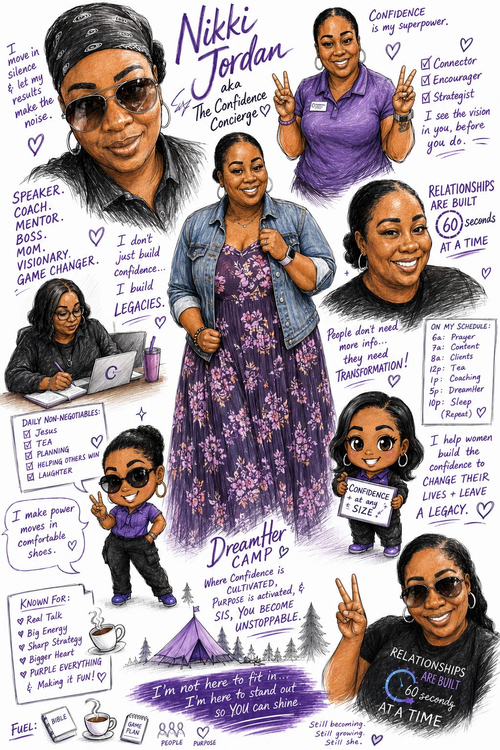 I never hop on these trends but this one intrigued me. What y'all think... Did chat nail it??