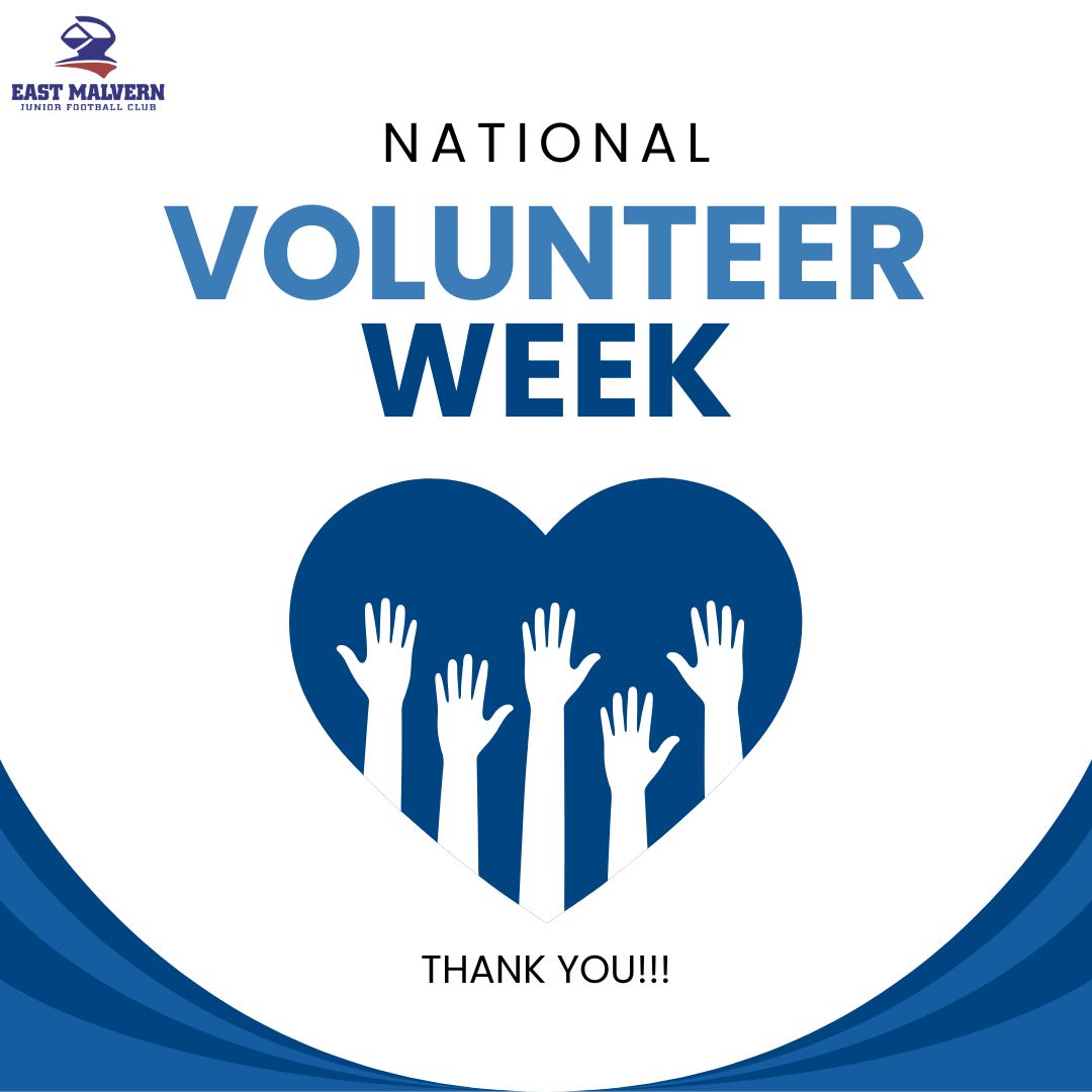 This week is National Volunteer Week and we’re throwing a big shout-out to our MVPs—our amazing volunteers! 🏆 It takes a whole lot of heart and hustle to keep our club kicking goals, and we couldn’t do it without every single one of you. So here’s to the legends who make game day magic happen—THANK YOU for everything you do! 🙌
#goknights #eastmalvernknights #onceaknightalwaysaknight