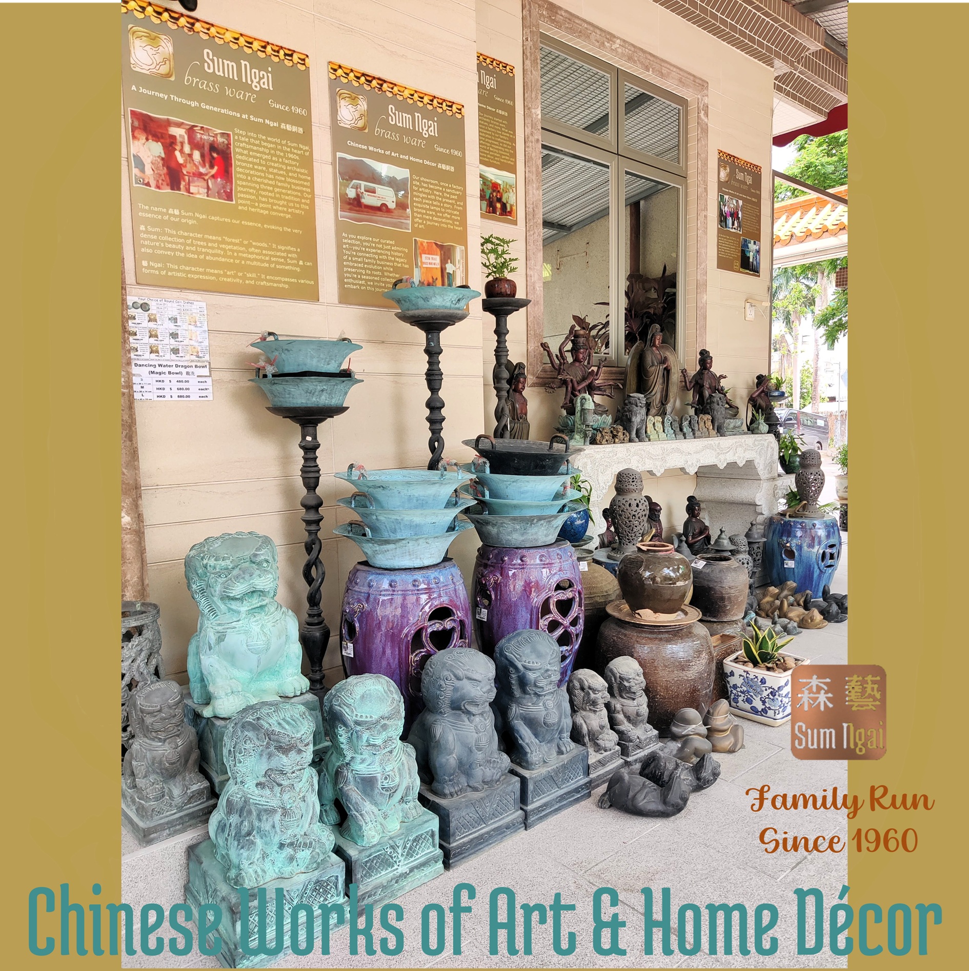 Step into our showroom and discover handcrafted pieces where quality, warmth, and heritage come together.
📍Discover unique finds - Visit us today.
⭐Holiday & Sunday 11-4 | Mon-Sat 10-5
🚗 Free parking on premises.
🚆MTR - Kam Sheung Rd Stn (8-minute walk)
#SumNgaiBrassFactory #BrassFactory #HandcraftedBrass #SolidBrass #Craftsmanship #VisitOurShowroom #TimelessDesign #chinesefurniture #solidwoodfurnitures #sideboard #nightstands #floorlamps #porcelainlamp #gingerjarlamp #wallart #gardenornament #kamtin #錦田