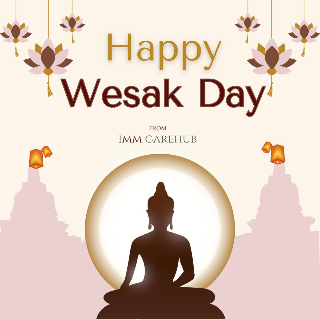 🕯️ Happy Wesak Day 🕯️
Wishing everyone a peaceful and meaningful celebration filled with love, harmony, and inner peace.
May the light of compassion and wisdom continue to guide us all. ✨🪷
#IMMCarehub #163retailpark #Montkiara #Wesakday2026 #positivevibes