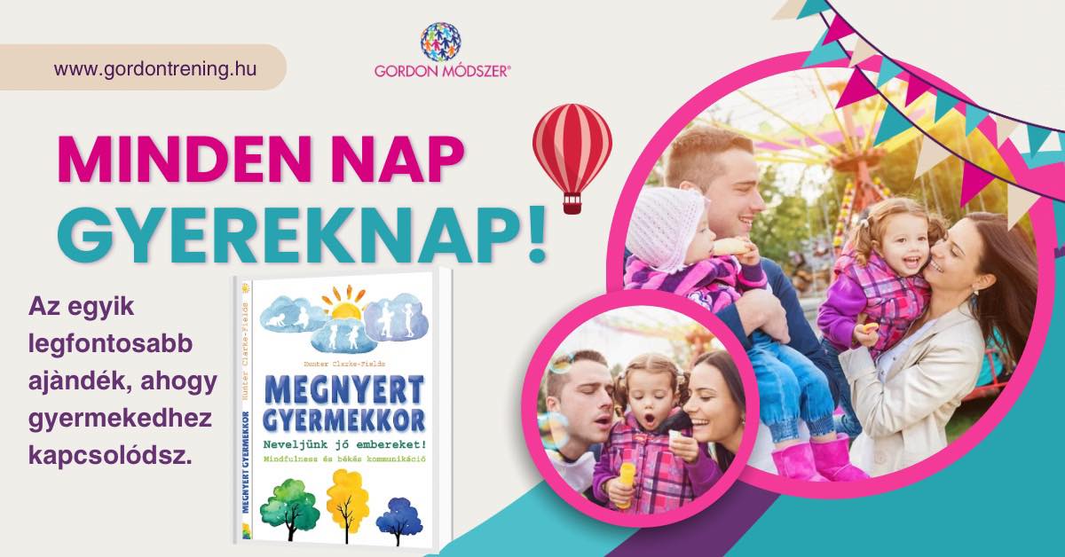 A gyermeked talán nem a játékokra fog emlékezni leginkább. 🎈Arra igen, milyen volt veled lenni.🌈
Gyereknap közeledtével sok szülő keresi, mivel adhat valódi értéket. A közös élmények, a biztonság érzése, a meghallgatottság és a kapcsolódás egész életre velünk maradnak.
A szülőség közben gyakran érkeznek helyzetek, amikre senki nem készített fel igazán. Dac, erős érzelmek, határhúzás, testvérkonfliktusok, kimerítő napok. Ilyenkor sokat számít egy megbízható kapaszkodó.
A Megnyert gyermekkor segít jobban érteni, mi zajlik a gyerekekben, és hogyan tudunk nyugodtabban, tudatosabban jelen lenni mellettük. Emberközeli, gyakorlatias könyv, amely sok családnak adott már új nézőpontot.
Gyereknapra ez egy különleges ajándék lehet — saját magadnak és a gyermekednek is.
📖 Szerezd be itt: https://www.gordontrening.hu/product-page/megnyert-gyermekkor-hunter-clarke-fields
#gyereknap #tudatosszülőség #szülőség #gyereknevelés #gordonmódszer #kapcsolódás #mindfulness