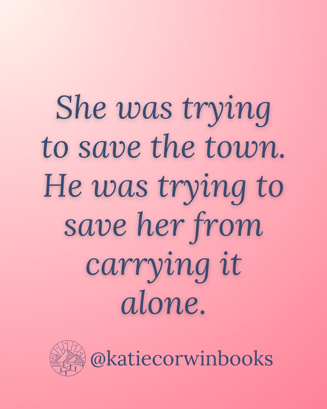 Some women get so used to surviving that they forget they were never meant to carry everything alone. 🌲
#katiecorwinbooks #cleanromance #faithreads #booklover #slowburnromance