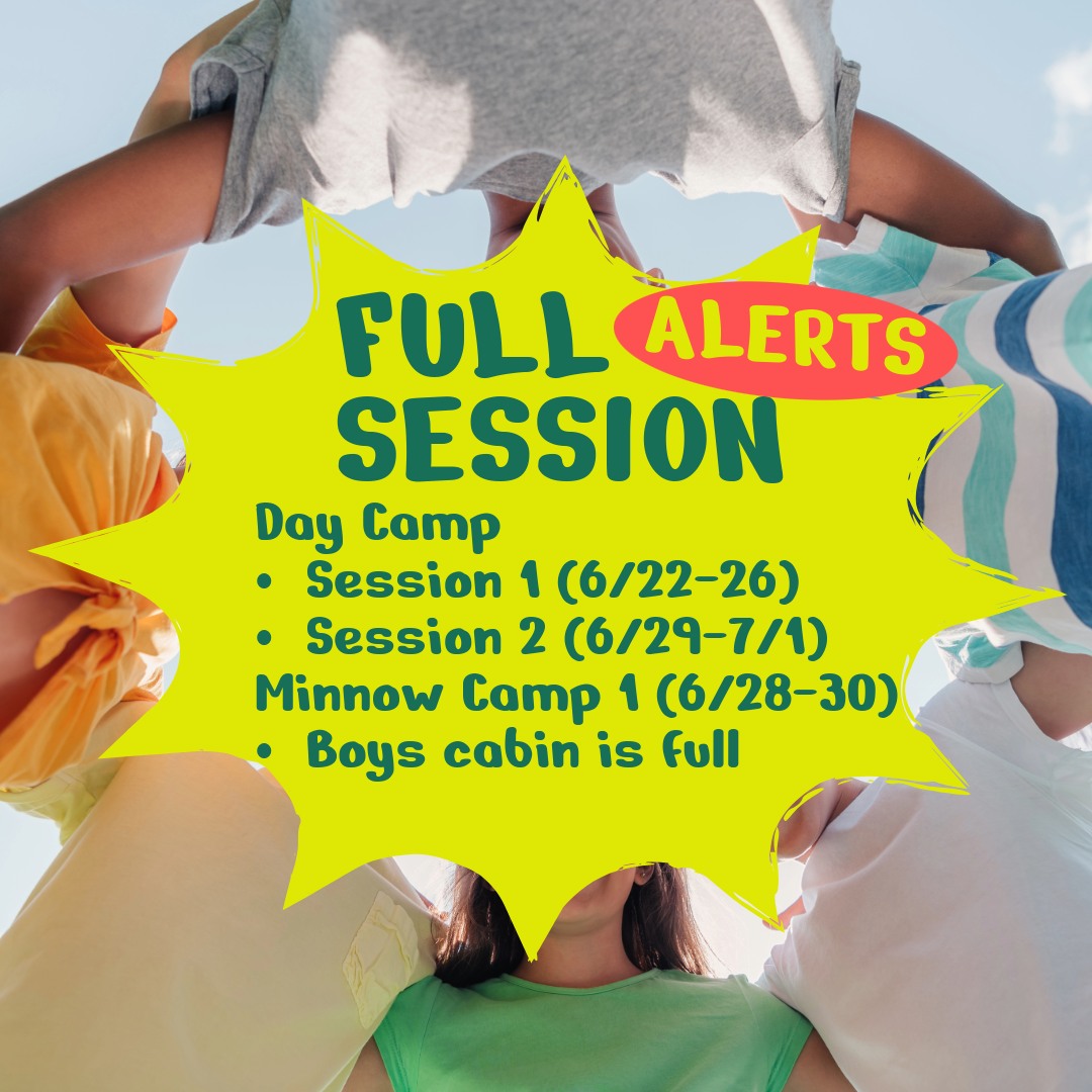 Day Camp Friends, please register soon! We don't want you to miss out. Session 1 filled up last week. Session two filled up yesterday. Day Camp weeks 3, 4, 5, and 6 (July 13 and after) have room for about 20 more kids in each. So, there's still lots of room for you to come, but don't wait too long.