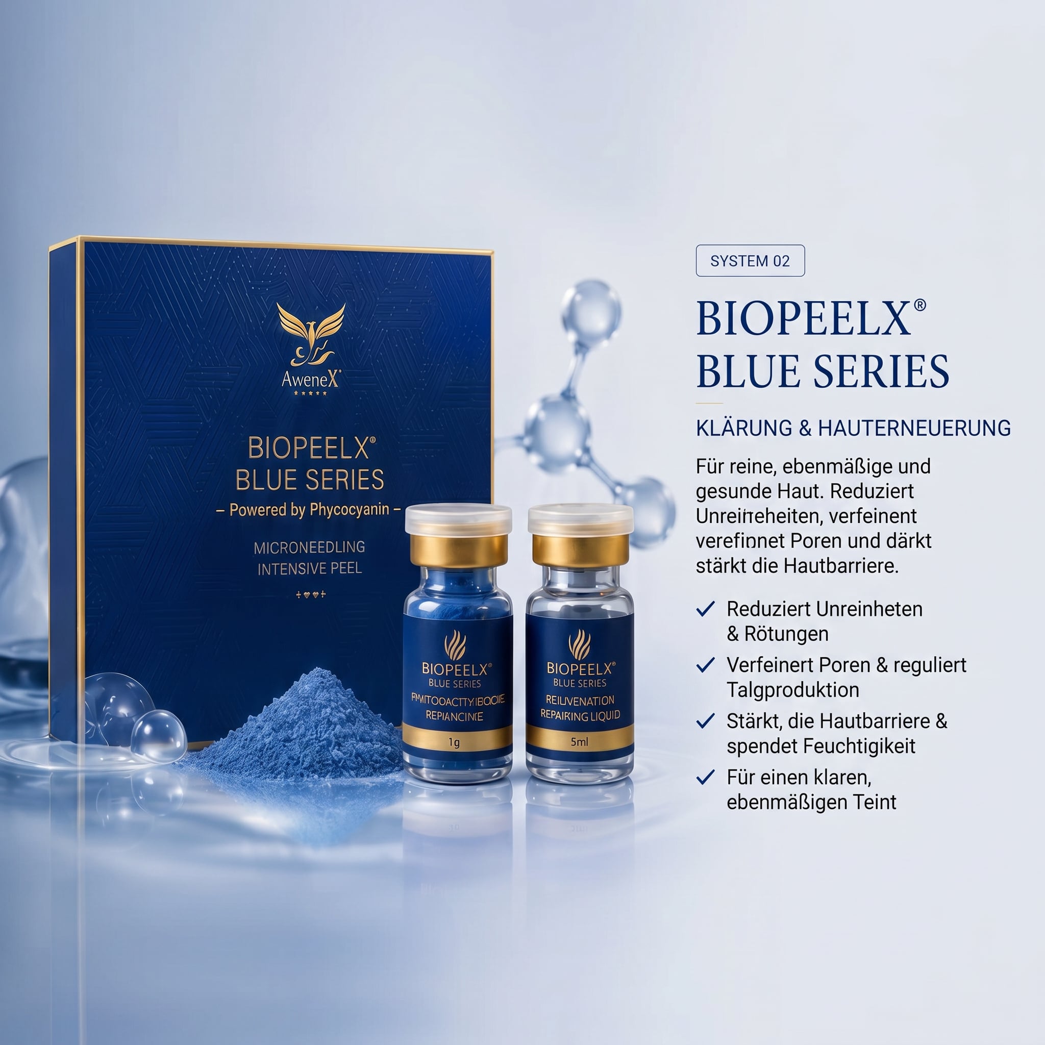 2 BIO Microneedling-Systeme, 2 unterschiedliche Lösungen für dein Hautproblem!
Kennst du bereits beide?
#biomicroneedling #biopeelx #biopeelxpremium #BLUEseries #Algenextrakt