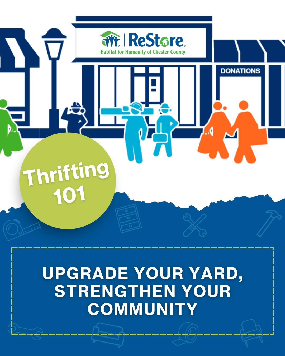 ✨ 𝐓𝐡𝐫𝐢𝐟𝐭𝐢𝐧𝐠 𝟏𝟎𝟏 ✨ Before heading to the big box stores, check out our Habitat ChesCo ReStores for patio furniture, garden tools, outdoor decor, exterior doors, and more! You never know what treasures you’ll find for your outdoor space.
🏡 Every purchase helps us build stronger communities across Chester County. Join our loyalty program to earn $10 off your next purchase for every $200 spent! Shopping hours at both locations are Wednesday through Saturday from 9 AM to 5 PM.
Click the link in our bio to learn more!
#Thrifting101 #HabitatForHumanity #ReStore #Shopping #ThriftFirst #ThriftShopping #ShopSecondhand #LoyaltyProgram #Housing #Homeownership #Community #Support