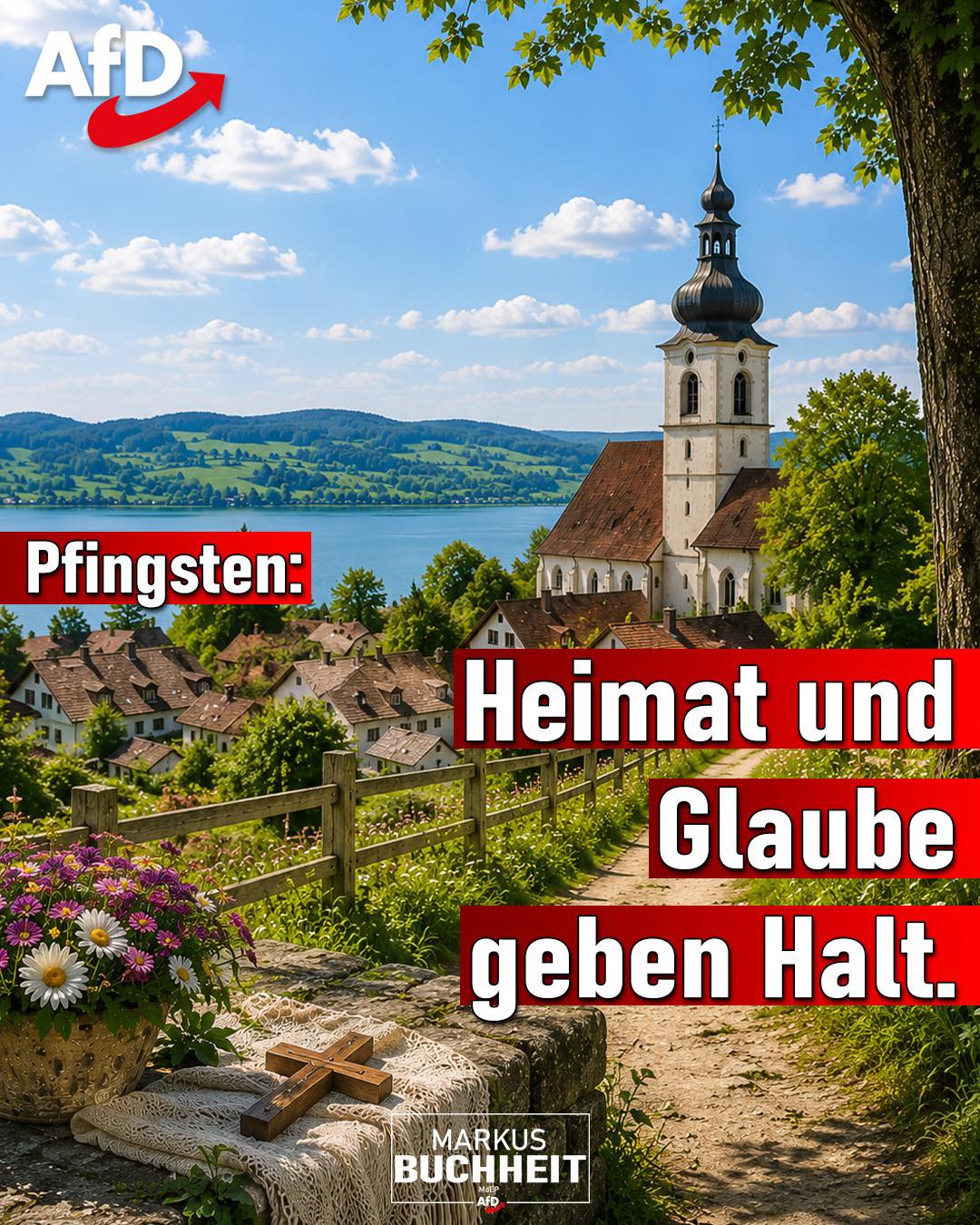 Ich wünsche allen gesegnete und friedvolle Pfingsten.