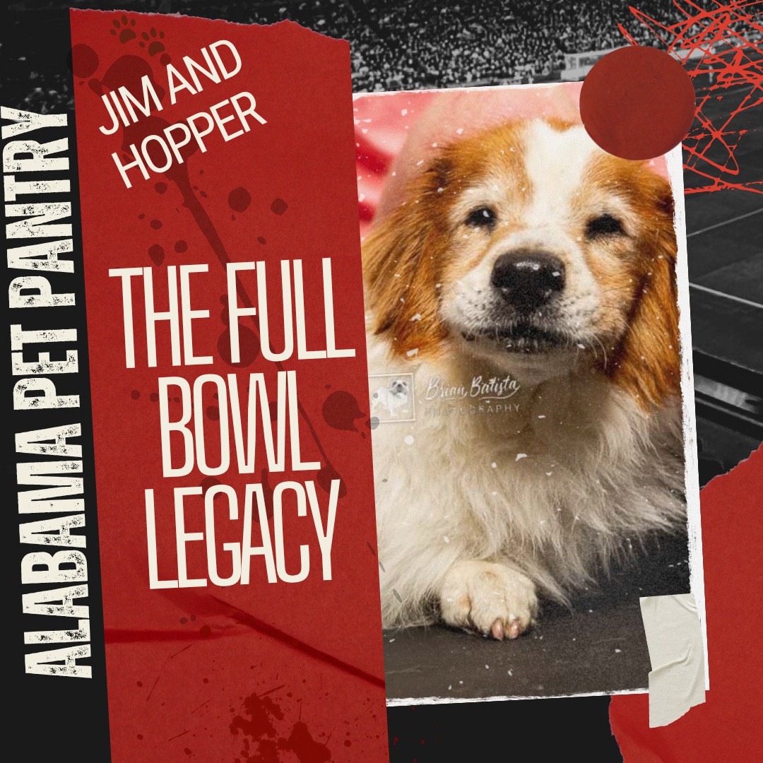 🏈🐾 COMING JUNE 6: The Full Bowl Legacy Fundraiser 🐾🏈
In Memoriam of Jim and Hopper ❤️
Beginning June 6 and continuing through the end of June, Alabama Pet Pantry will launch The Full Bowl Legacy — a special fundraiser honoring the memory of Jim Montgomery and his beloved dog, Hopper.
Jim believed pets are family, and no dog or cat should go hungry during difficult times. This campaign will help provide dog and cat food to families across our community through Alabama Pet Pantry distribution events.
Whether you give $5 or sponsor an entire distribution, every donation helps keep bowls full for pets in need.
🏆 Distribution Sponsor Opportunities Available — $2,000 sponsors a full pantry distribution event.
❤️ No gift is too small. Anything helps.
Donate here beginning June 6:
https://www.paypal.com/ncp/payment/NZFZBETQ3V5WU
Learn more about our mission:
https://www.alabamapetpantry.com
❤️ No gift is too small — anything helps and every donation makes a difference for pets and families in need.
Donate today: https://www.paypal.com/ncp/payment/NZFZBETQ3V5WU
Learn more: https://www.alabamapetpantry.com