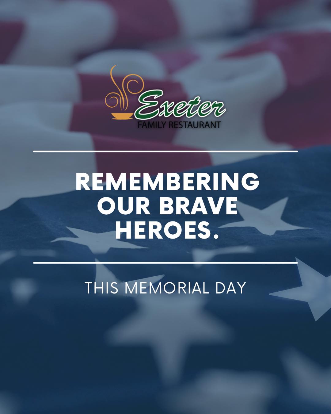May we never forget; Freedom isn’t free. 🇺🇸