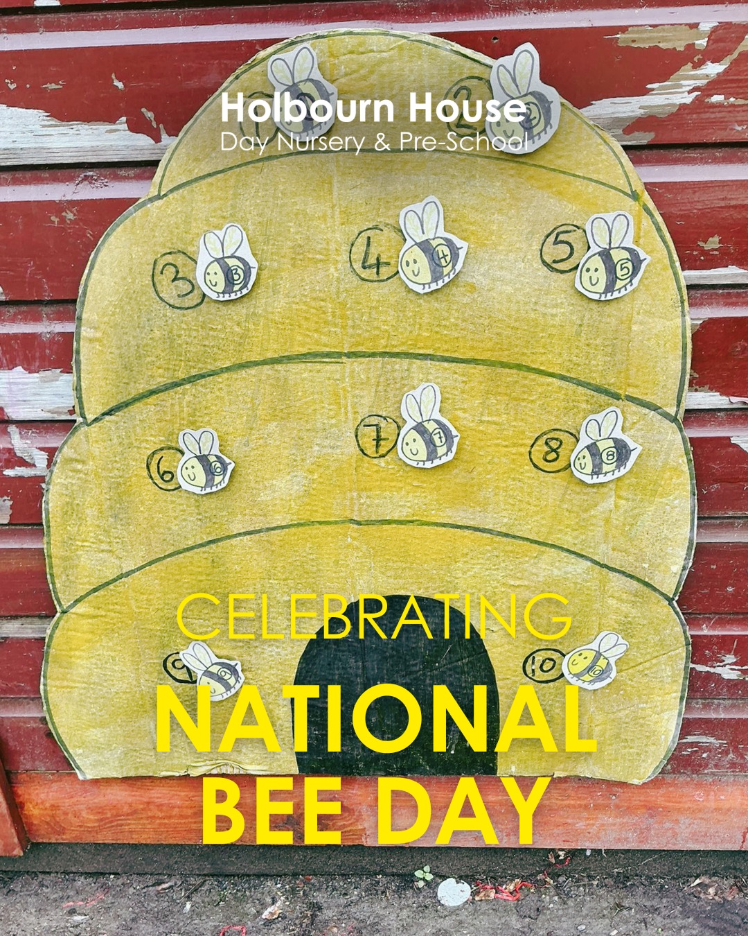National Bee Day π
It was National Bee Day yesterday and we were buzzing with bee themed activities for the children to discover. π
There were lots of messy trays, creative exploration with honeycomb shapes, yellow and black coloured paints and mark making, bee themed reading and lots of fun bee facts. π―
#NationalBeeDay #LearningThroughPlay #EarlyYears