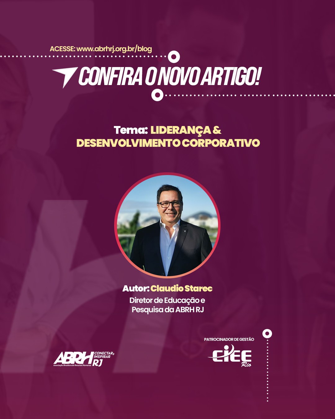 Treinamos pessoas, criamos programas, investimos em desenvolvimento.
Mas o que, de fato, muda dentro das organizações?
No novo artigo do blog, Claudio Starec traz uma análise sobre os desafios da liderança e da educação corporativa, conectando dados globais, experiência prática e um olhar direto para a realidade das empresas.
Uma leitura para quem acredita que desenvolver pessoas vai muito além de oferecer treinamentos.
Acesse:
Blog ABRH-RJ
#Liderança #DesenvolvimentoCorporativo #GestãoDePessoas #EducaçãoCorporativa #RH