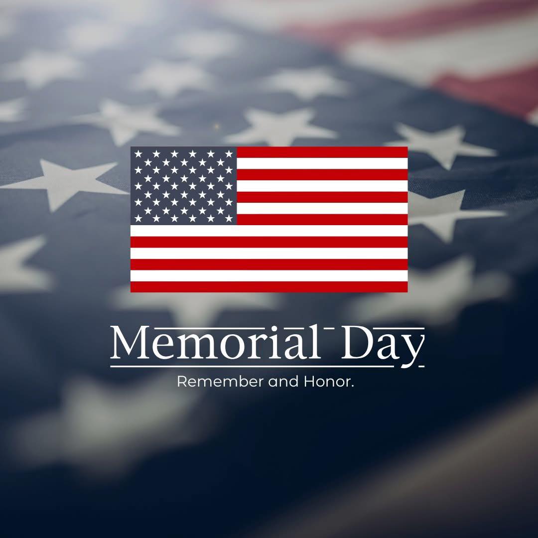 On this Memorial Day, we pause to honor the brave men and women who gave their lives in service to our nation. Their sacrifice reflects the greatest expression of love: โGreater love has no one than this, that one lay down his life for his friendsโ (John 15:13, NASB).
Today, we remember their courage, honor their legacy, and lift their families in prayer. May God surround those carrying the weight of loss with His peace, comfort, and strength.
May we never take their sacrifice for granted. Let us live with gratitude, humility, and purpose in a way that honors their memory and brings glory to God.
#memorialday