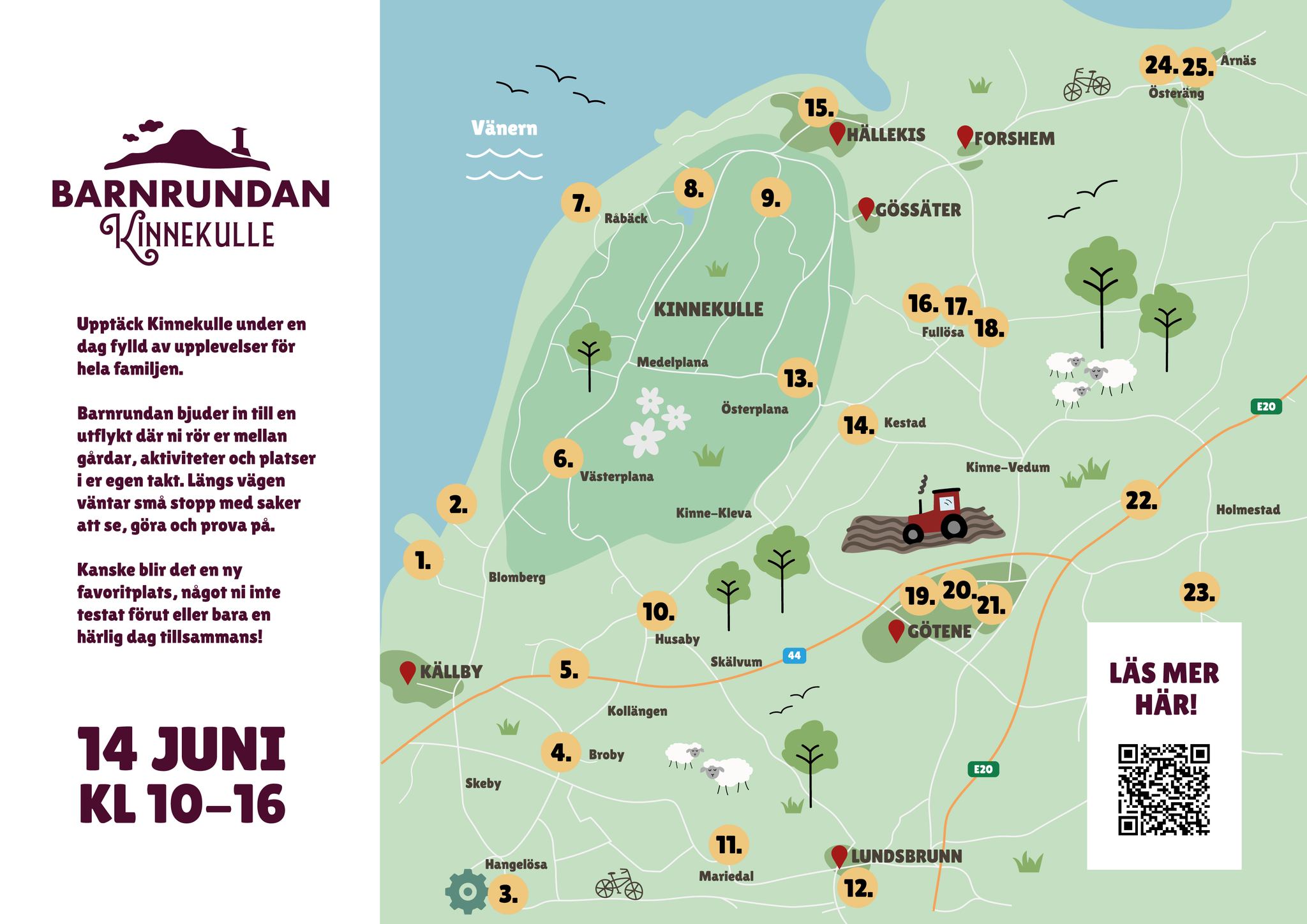 Barnrundan Kinnekulle, 14e juni. Nu arrangeras det en runda även för barnen! Lagom till sommarlovet..☺
#barnrundankinnekulle #falkangenkinnekulle #hantverkfalkangen