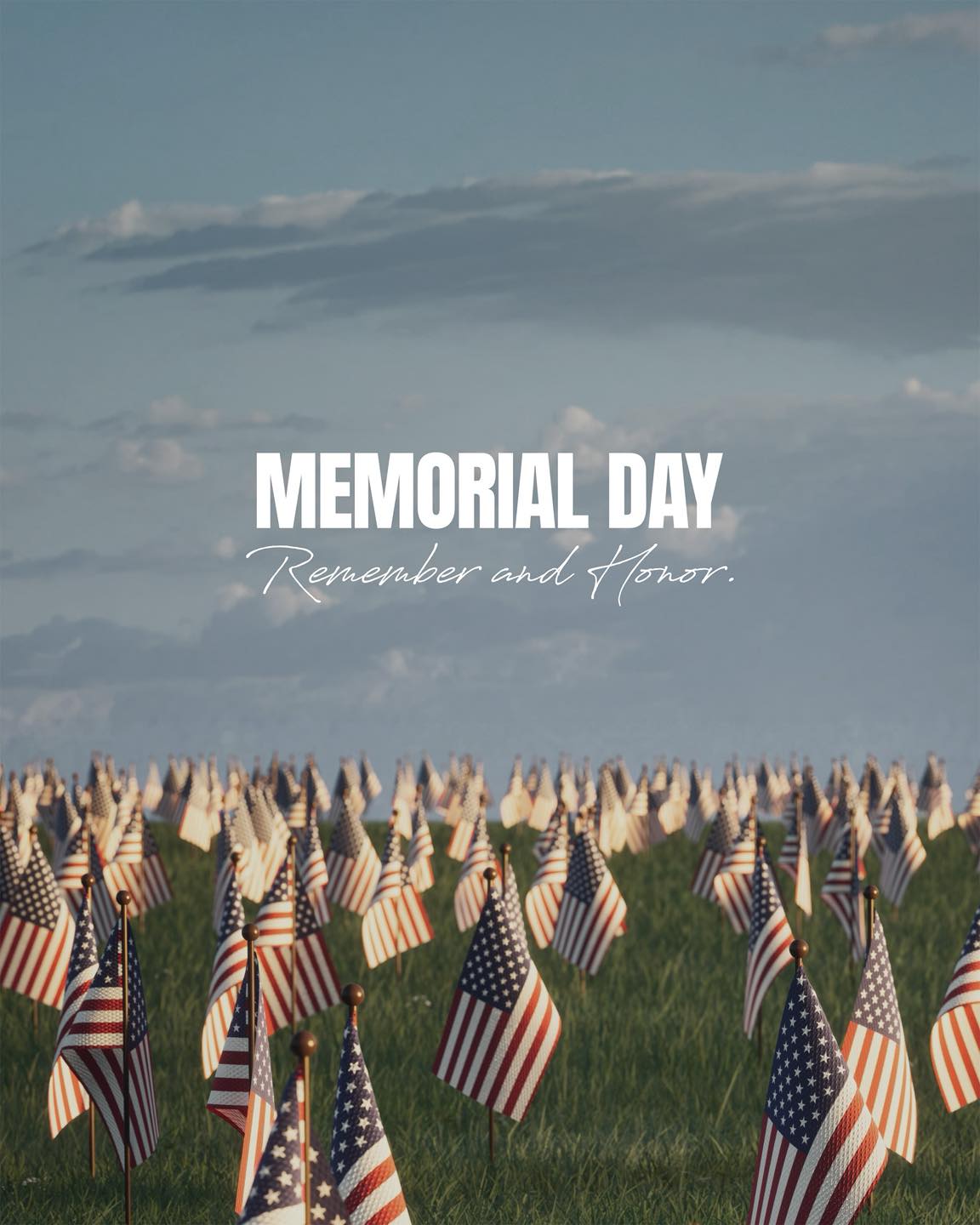 Today, we remember and honor all those who sacrificed their freedom for ours. #MemorialDay