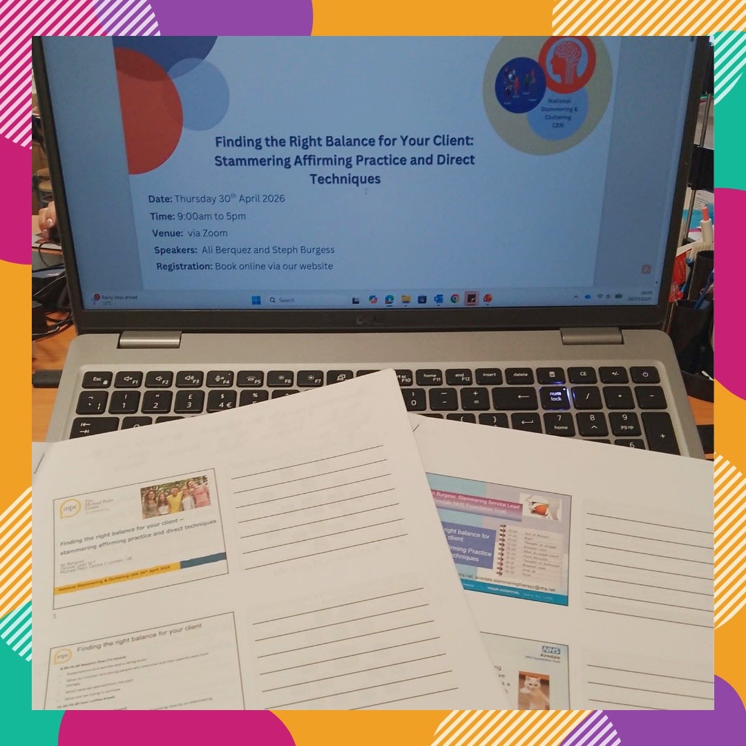 Siobhain recently attended the National Stammering CEN where the topic was 'Finding the Right Balance for your client: Stammering Affirming Practice and Direct Techniques' delivered by Ali Berquez, Clinical Lead SLT from the Michael Palin Centre and Steph Burgess, Stammering Service lead from Airedale NHS 💛
The day provided lots of opportunities for open discussions on what it means to be stammering affirming, what we are trying to achieve and who decides what a 'successful' therapy outcome is. 🤔
Lots of food for thought and ideas to take forward into our practice 🙌
#liverpoolspeechtherapy #stammering #stammer #speechtherapy #speechtherapyliverpool