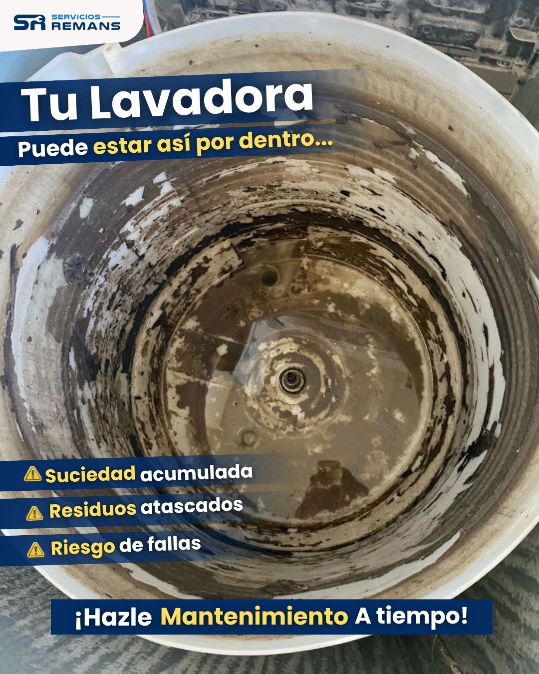 Así puede verse una lavadora por dentro después de meses o incluso años sin mantenimiento.
Lo más preocupante es que muchas veces las fallas empiezan silenciosamente:
⚠️ malos olores
⚠️ residuos acumulados
⚠️ agua sucia
⚠️ piezas trabajando forzadas
🛠️ Un mantenimiento preventivo no es solo limpieza, también es cuidar el rendimiento y prolongar la vida útil de tu equipo.
📩 Escríbenos para más información y dale a tu lavadora el cuidado que necesita.