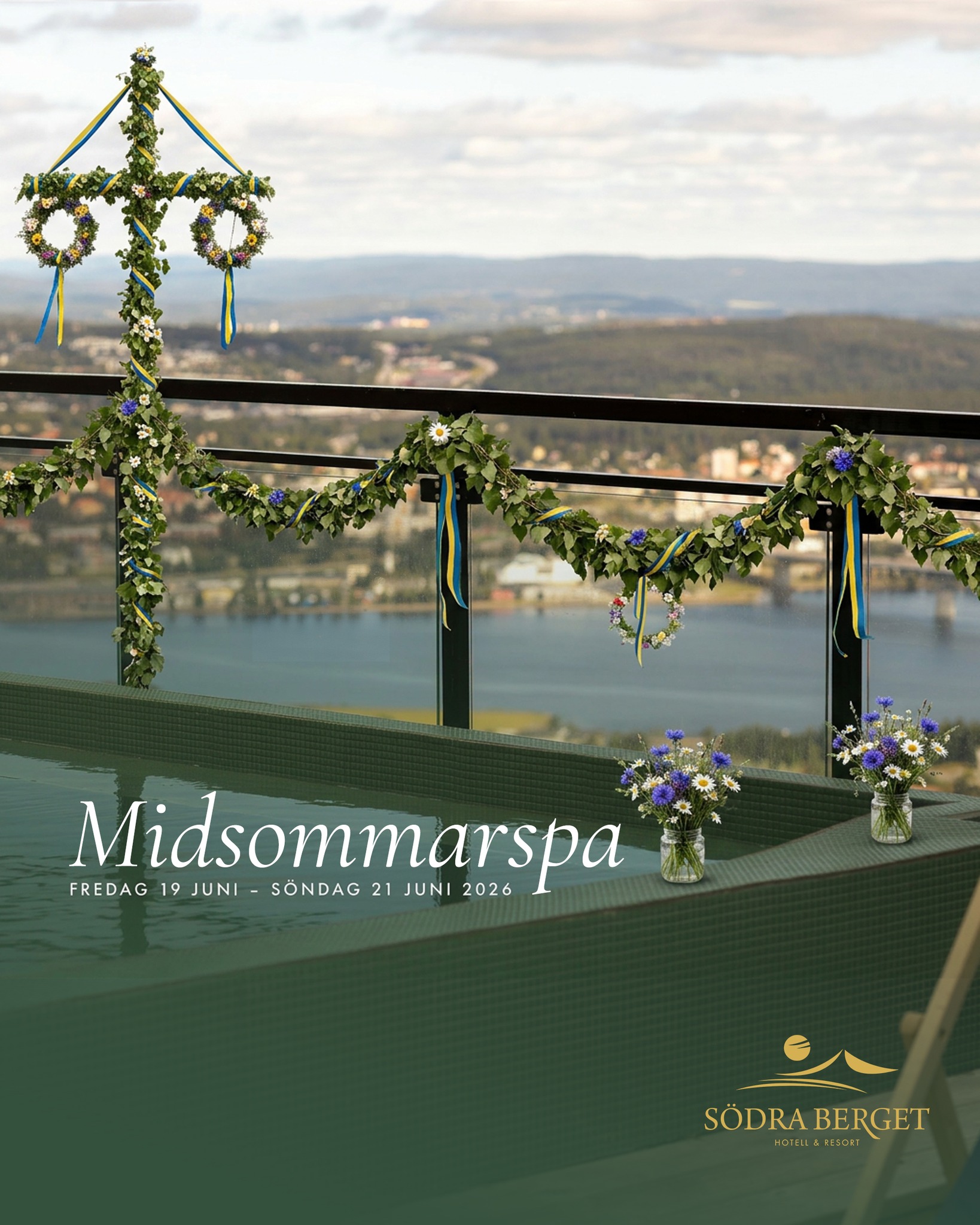 🌸✨ Två dagar av ljus, lugn och midsommarmys ✨🌸
Checka in fredag 19 juni och låt midsommarhelgen ta sin lugna fart 🌿💆♀️
Starta med en avkopplande stund på VIDA Spa, där du får njuta hela dagen kl. 11–23 🕯️♨️, och avsluta kvällen med en smakfull 2-rätters middag 🍽️🥂
På lördagen väntar en härlig frukost, en hel midsommardag på VIDA Spa i lugnets tecken och ännu en 2-rätters middag på kvällen
Söndag 21 juni checkar ni ut efter frukost – utvilade och fyllda med ny energi 💛
- Logi i vald rumskategori, 2 nätter
- Frukost båda morgnarna
- Entré till VIDA Spa på ankomstdagen kl. 11–23
- Entré till VIDA Spa på stannadagen kl. 11–23
- 2-rätters middag både fredag & lördag kväll
✨ Från 2595 kr/person ✨