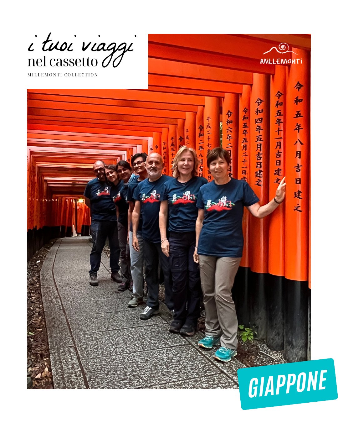 Il #GIAPPONE ci ha lasciato negli occhi neon, templi e meraviglia 🇯🇵✨
Dai templi immersi nella quiete lungo il Kumano Kodo alle strade illuminate di #Tokyo ⛩️🌃, ogni momento è stato un perfetto equilibrio tra tradizione e futuro 🌸
Per custodire tutto questo abbiamo creato una T-shirt esclusiva della Collezione “I tuoi viaggi nel cassetto” 👕
Non un semplice souvenir, ma un pezzo di viaggio da portare con te, ogni giorno.
Un design nato per raccontare emozioni, contrasti e ricordi che non vogliono restare chiusi in una valigia ✈️🌍
Perché certi viaggi non finiscono al rientro… continuano ogni volta che li indossi.
🎁 Iscriviti a un viaggio MilleMonti di almeno 7 giorni e ricevi in omaggio la tua T-shirt della Collezione “I tuoi viaggi nel cassetto”!
#millemonti #viaggiodigruppo #kumanokodo #ituoiviagginelcassetto #collezione2026 #japantravel #tshirtdacollezionare
@sportlandweb_ @kayland_official @rockexperienceofficial @guidealpinelombardia @guidealpine_italiane