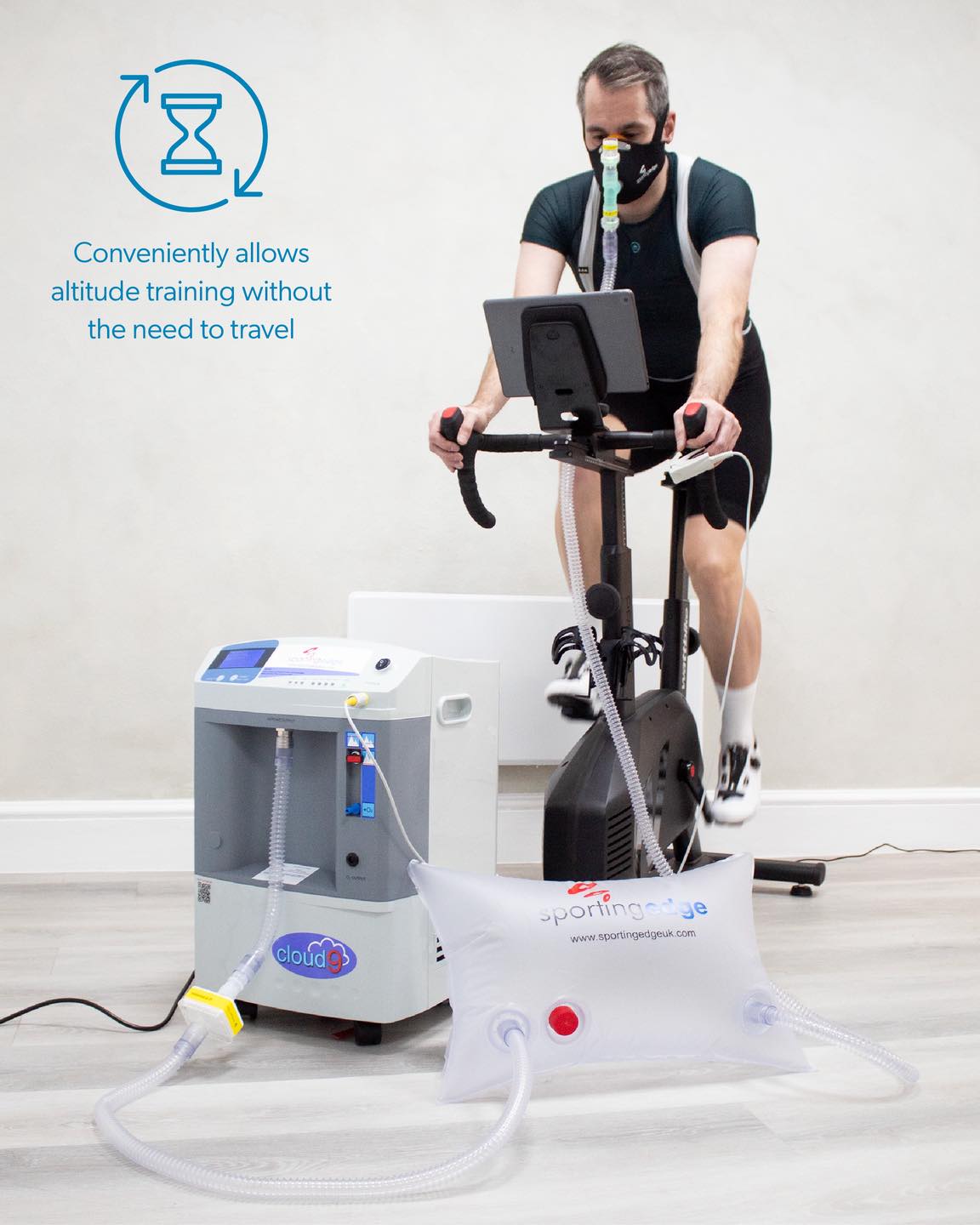 No packing. No flights. No jet lag. Just pure, high-altitude performance right from your own space.
If you’re looking to unlock the benefits of hypoxic training - like boosted VO2 max, enhanced endurance, and faster recovery - the Cloud9 System offers elite-level mountain training without leaving home.
Zero travel required: Skip the airport, expensive hotel bookings, and disrupted routines.
Seamless integration: Train at simulated altitude, then continue with your normal day. Fits perfectly around work and family life.
Total control: No unpredictable mountain weather. Just a precise, controlled hypoxic environment tailored to your exact training goals.
Consistency is the real secret to athletic breakthroughs. By removing the friction of travel, Cloud9 lets you accumulate altitude hours effortlessly week after week.
Check out www.trainingwithaltitude.co.uk to explore the Cloud9 system and bring the mountains to you.
#altitudetraining #cloud9system #hypoxictraining #livelowtrainhigh #trainsmart
