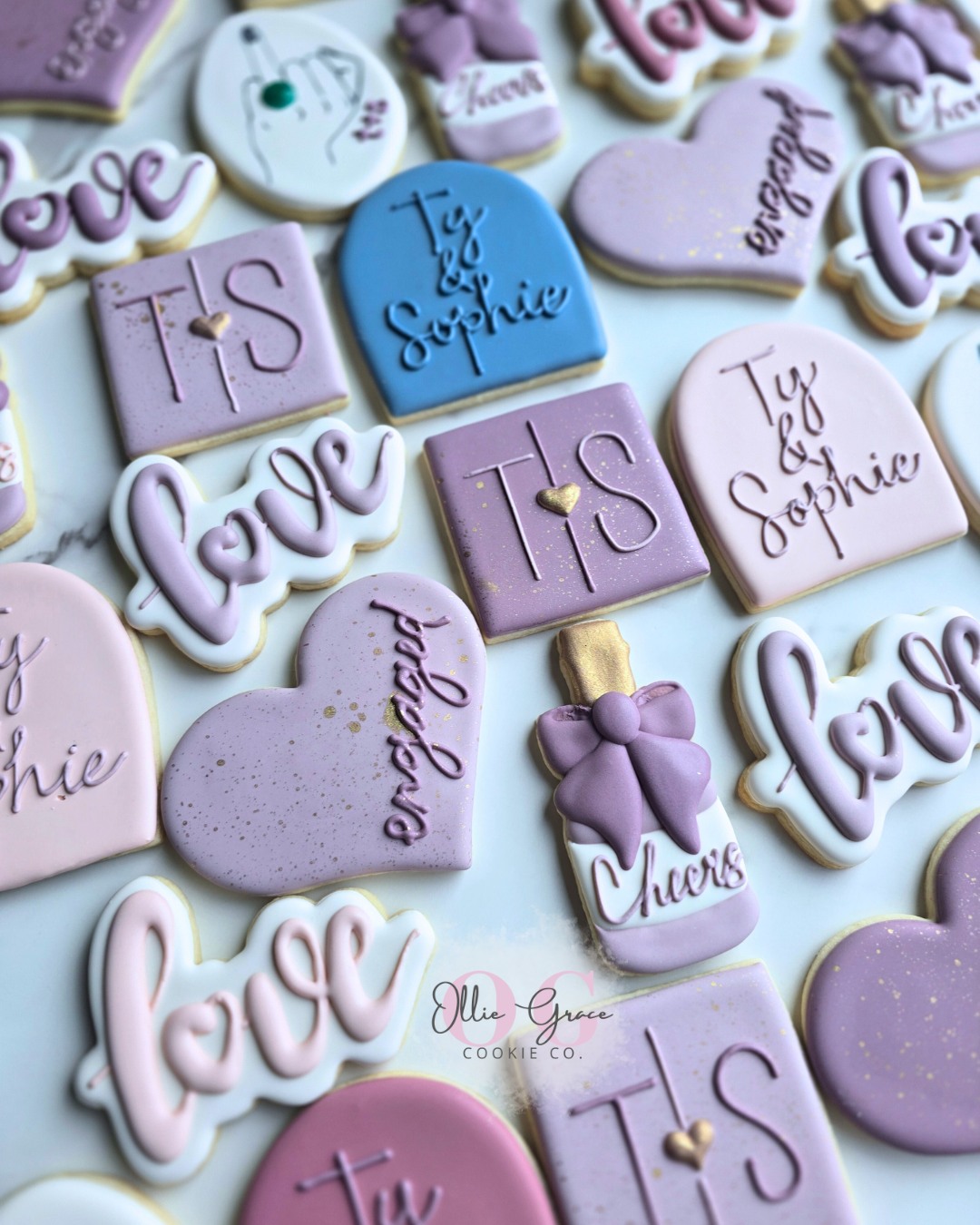 Wedding Cookies for the WIN 😍