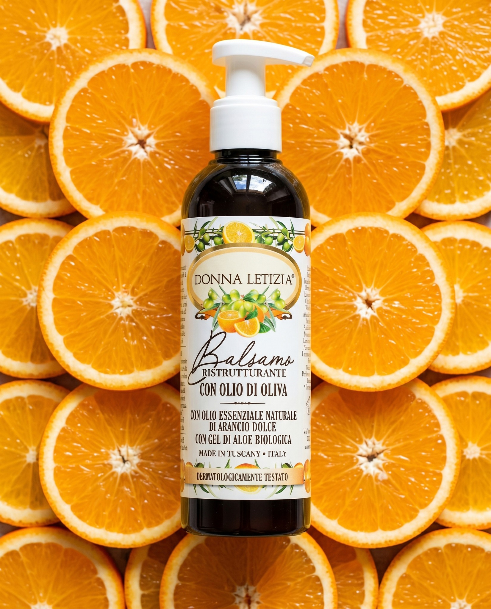 Nutrimento intenso per la pelle e i sensi ✨
Il nostro Balsamo Ristrutturante Corpo con olio d’oliva e olio essenziale di arancio dolce idrata profondamente e restituisce morbidezza alla pelle.
Perfetto per un trattamento quotidiano di bellezza e relax.
Scopri di più sul nostro sito. 👉🏻 Link in bio
#MadeInTuscany #CosmeticiNaturali #DonnaLetizia