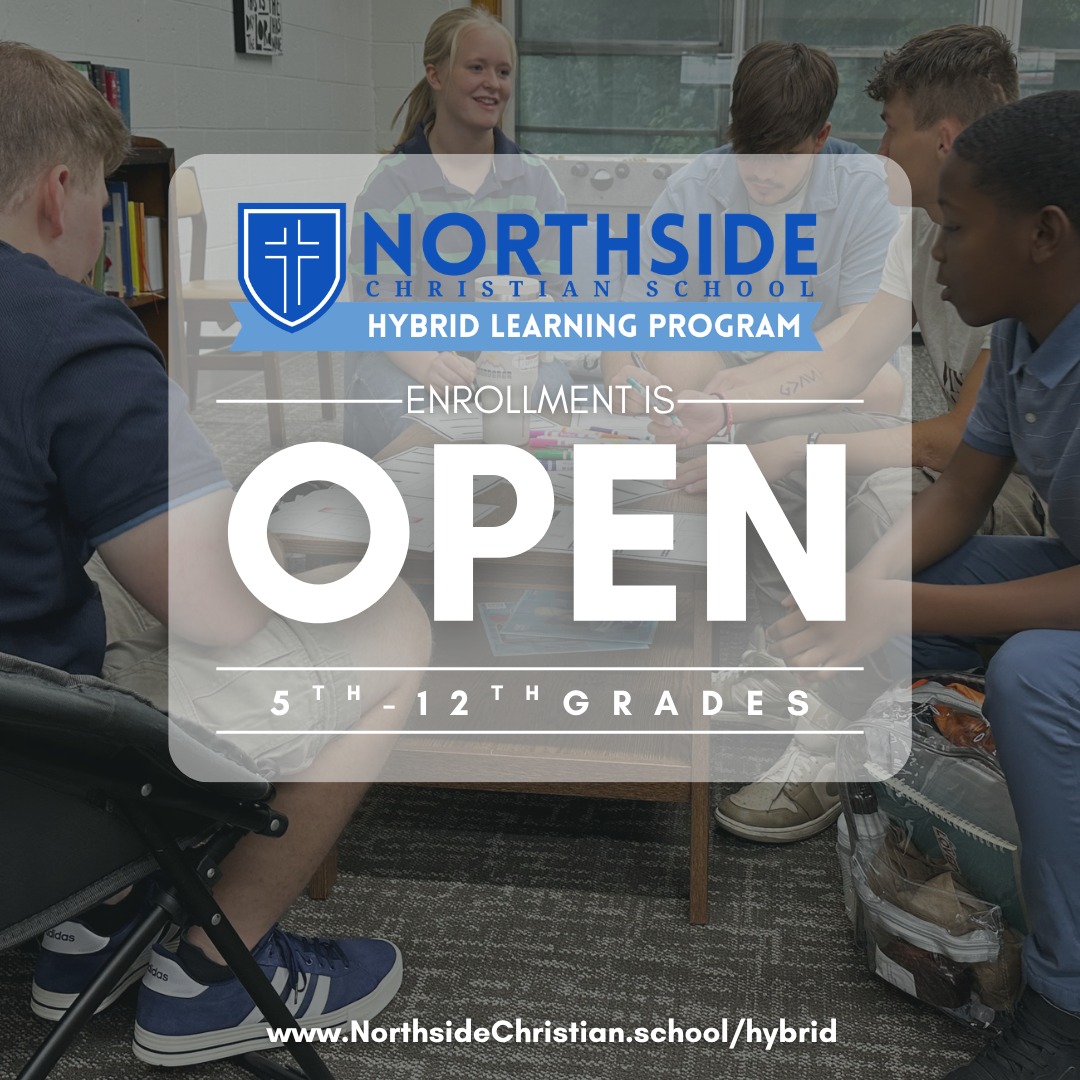 Are you looking for new options for the 26/27 school year?
Northside Christian School combines strong, Christ-centered academics with the flexibility many families are looking for. Students learn in small class settings from qualified, experienced teachers while building meaningful community and receiving a high-quality education designed to prepare them for what’s next.
We’re continuing to expand opportunities for students through dual credit classes, extracurriculars, clubs, field trips, hands-on learning experiences, and meaningful community connections both inside and outside the classroom.
Visit www.NorthsideChristian.school to learn more or reach out anytime at info@northsidechristian.school.