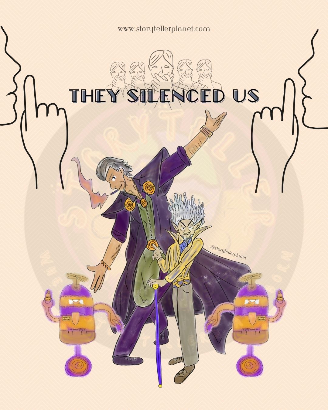 The Anti-Masters are taking over this summer! Get ready for another #scavangerhunt on Storyteller Planet to learn about the Anti-Masters and their dark pasts.
-
#storytellerplanetsummer #planetlore #antimasters #storytelling