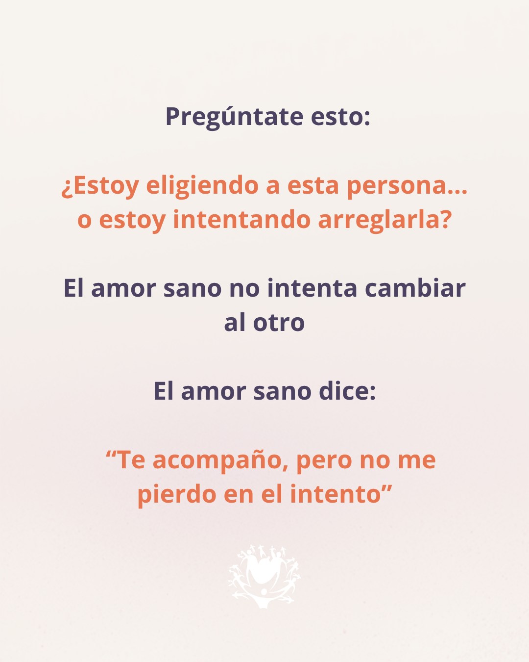 “Seguro que por mí sí cambia…” “Está herido/a, por eso reacciona así…”
Si alguna vez te has quedado en una relación pensando que el amor, la paciencia o el esfuerzo iban a transformar a la otra persona… esto es para ti.
A esto se le llama complejo de salvador/a. Y no tiene que ver con amor sano, sino con la idea de que puedes “arreglar” a alguien si te esfuerzas lo suficiente.
El problema es que:
💔 No puedes sanar a quien no quiere cambiar
💔 No puedes sostener una relación a costa de ti
💔 No es amor si te estás perdiendo en el proceso
El amor sano no te pide que rescates a nadie. Te pide que te elijas también a ti.
💬 ¿Te has sentido en este rol alguna vez? Te leo en comentarios.
📌 Guarda este post si necesitas recordarlo.
🔁 Compártelo con alguien a quien pueda ayudarle verlo.
#pensament #psicologia #centropsicología #cursos #talleres #recursospsicológicos #asesoramiento #tratamiento #terapia #ayuda #alcoy #centropsicologico #psicologiaalcoy #psicologosalcoy #terapia #terapiacognitivoconductual #terapiaonline #bienestaremocional #saludmental #relacionestoxicas #dependenciaemocional #amorpropio #psicoterapia #crecimientopersonal #psicologiaclinica #relaciones #terapia