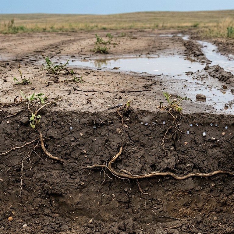Un suelo compactado tiene menos espacio entre partículas.
Eso dificulta infiltración de agua, limita movimiento de raíces y aumenta escorrentía superficial. Parte de la respuesta hídrica del sistema comienza ahí.
#Agua #Hidrología #Ciencia #Naturaleza #MedioAmbiente #NaturalezaViva #RitmoDelRio #capturaylibera #PatagoniaChile #PescaResponsable #CatchAndRelease #NaturalezaChilena #VidaSalvaje #Educacion #EducacionAmbiental
.
.
.
.
.
.
.
.
Compacted soil possesses reduced pore space between particles.
This restricts water infiltration, limits root development, and increases surface runoff. Much of the system's hydrological response is initiated at this level.
#FluidDynamics #WaterQuality #Limnology #EnvironmentalMonitoring #Water
#Hydrology #Science #Nature #Environment #Education #Ambiental #Environment