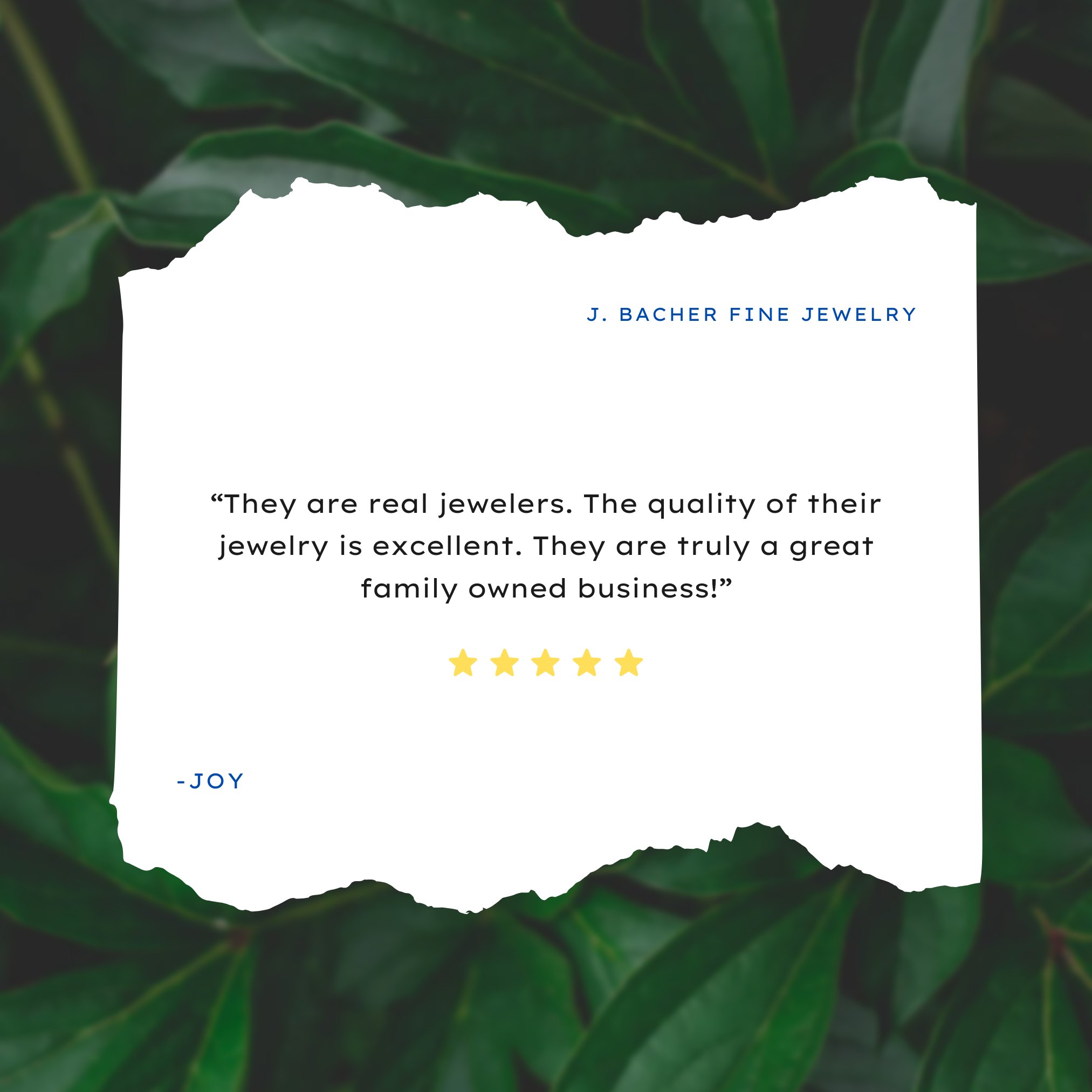 Thank you for leaving us a review, Joy!
If you have a moment and would like to leave us one too, we'd greatly appreciate it. ๐ Simply follow this link:
https://g.page/r/CZDkK6nJLQOhEBM/review