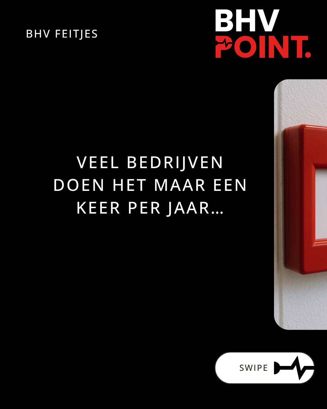 Alarmtesten
Veel bedrijven doen het maar één keer per jaar…
En toch is dat geluid hét signaal waarop alles afhangt.
Herken jij het? 👂
En belangrijker: weet je wat je moet doen als het afgaat?
Een alarm is pas nuttig als iedereen erop reageert.
Herken het sneller. Handel beter.
#veiligheid #safetyfirst #bedrijfshulpverlening #BHV #ehbo #veiligheidsbewustzijn #bedrijfsveiligheid #veiligewerk #noodsituaties #levensreddendhandelen #praktijkgerichteopleiding #eerstehulp #AED #ontruimingsoefening #veiligheidsopleiding #hulpverleners #teamwork #BHVpoint #TeamBHVpoint #BHVpointTraining #putten #Veluwe #Ermelo #Harderwijk #nijkerk