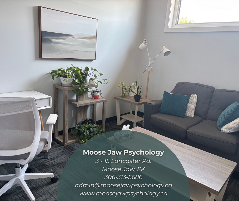 đż A space designed for comfort, conversation, and healing.
At Moose Jaw Psychology, we know taking the first step toward support can feel intimidating. Our goal is to create a welcoming environment where you can feel safe, heard, and supported from the moment you walk through the door.
Whether youâre navigating anxiety, stress, relationships, grief, or simply feeling overwhelmed by life lately, support is here when youâre ready.
đ 3 - 15 Lancaster Rd.
đ 306-313-5686
đť moosejawpsychology.ca
#HereForYou | #TherapyWorks | #MooseJawOffice | #SouthernSaskTherapy | #Comfort | #MooseJawSK