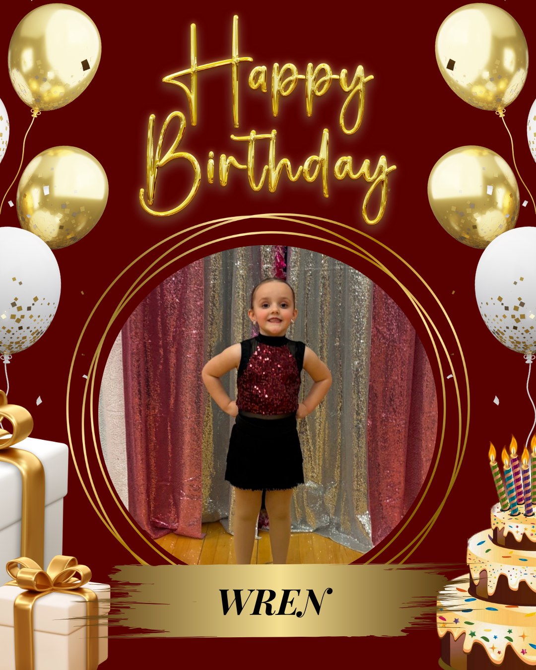 Happy birthday to our little Wren! We hope you have a magical day!🌟🎂