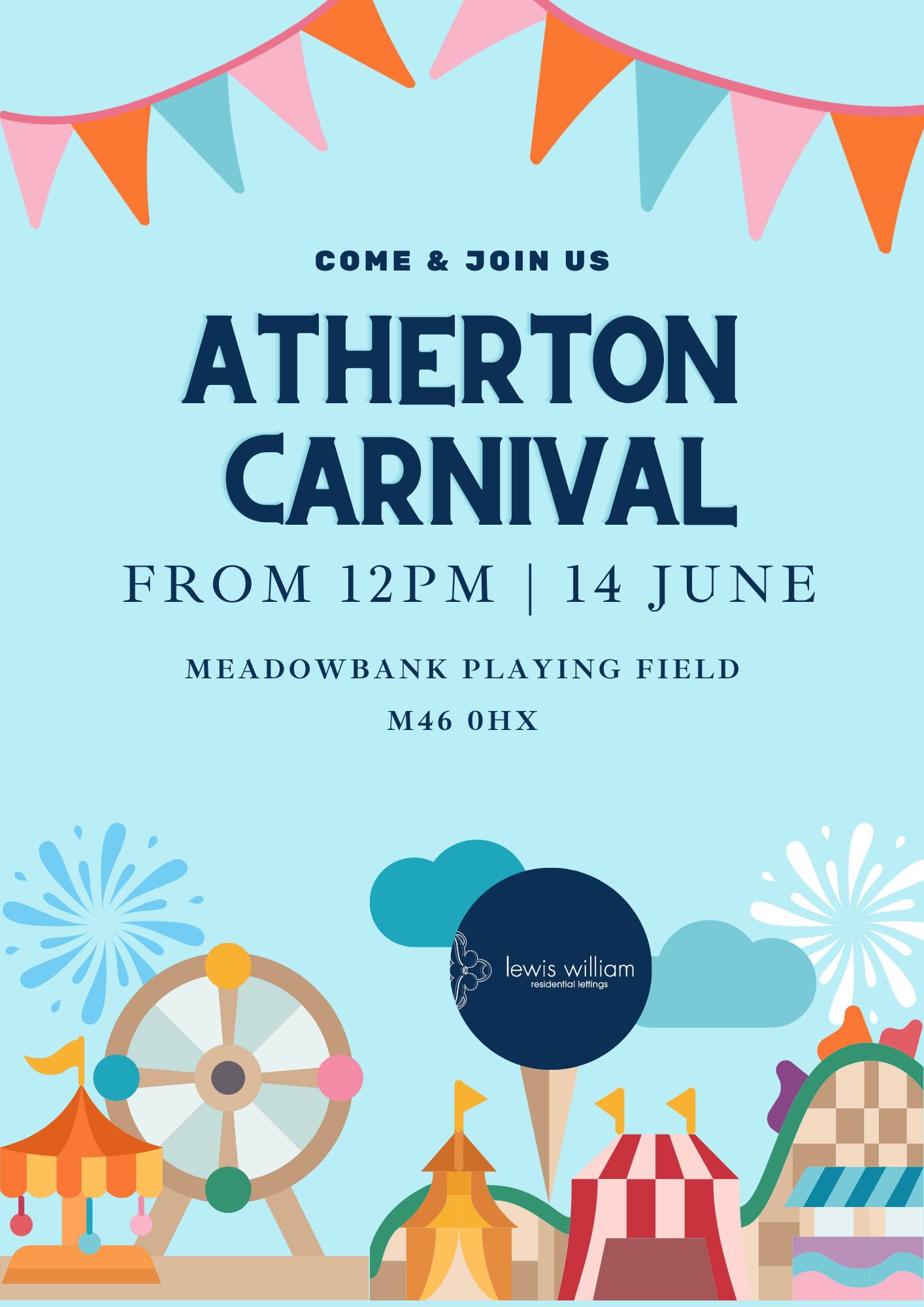 🎈 Come and see us at Atherton Carnival! 🎈
We’ll be bringing lots of fun, special prizes, free advice, and a charity raffle in support of Wigan & Leigh Hospice ❤️
We’d love to see you there, so pop over and say hello! 🎊