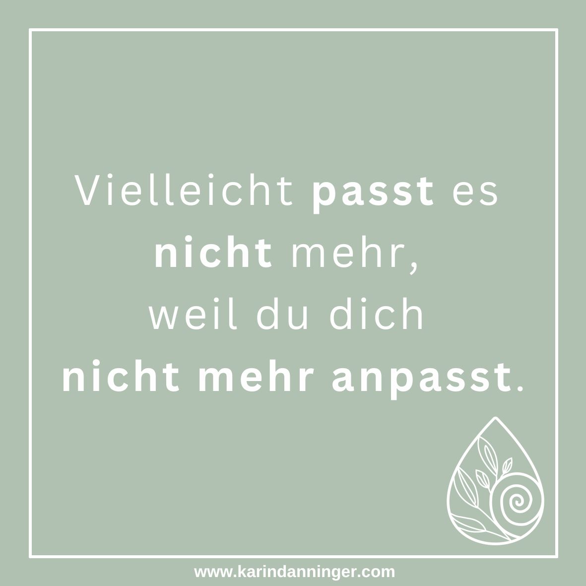 Und ich sag dir ganz ehrlich:
Das ist kein Fehler in dir.
Das ist Entwicklung.
Nur fĂŒhlt es sich oft genau anders an.
Unruhig. Reibend. Manchmal sogar wie ein innerer Konflikt, den du nicht mehr wegdrĂŒcken kannst.
Du funktionierst nicht mehr so wie frĂŒher.
Du schluckst weniger.
Du erklÀrst weniger.
Du verbiegst dich nicht mehr so schnell.
Und plötzlich passt das Alte nicht mehr.
Nicht, weil es âschlechtâ ist.
Sondern weil du nicht mehr die Gleiche bist.
Und genau da wird es spannend und manchmal auch unbequem:
Weil du anfÀngst, dich ernst zu nehmen, bevor du es allen recht machst.
Das ist kein einfacher Weg.
Aber ein ehrlicher.
Und ehrlich gesagt:
Alles andere kostet dich langfristig mehr als dieser Moment der Klarheit.
Und jetzt interessiert mich wirklich:
Wo merkst du gerade, dass du dich weiterentwickelst, aber noch nicht ganz den Mut hast, es zu Àndern?
đ Mit deinem Like zeigst du: Wir sind nicht allein â und vielleicht braucht heute jemand genau diesen Lichtblick.
#Selbstwert #GrenzenSetzen #Persönlichkeitsentwicklung #Achtsamkeit #Resilienz #BurnoutPrĂ€vention #Lebensberatung #CoachingĂsterreich #Linz #karindanninger