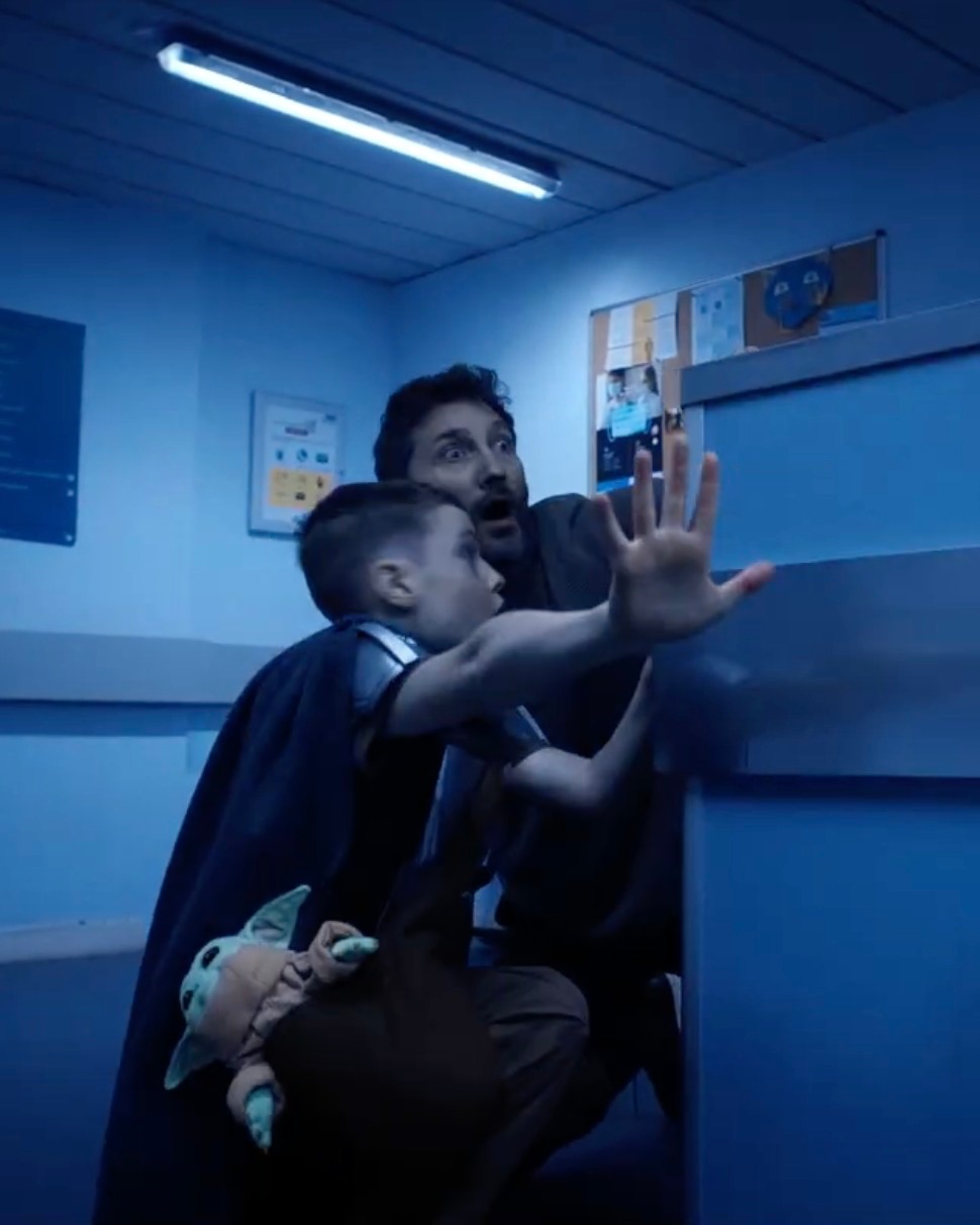 CHRIS POLICK features in @disney X @medicinema_charity fantastic new campaign bringing the magic of movies to life with Star Wars: Mandolorian and Grogu
-
-
#Disney #MediCinemas #starwars #ad #commercial #actor #campaign #actorslife #onset
