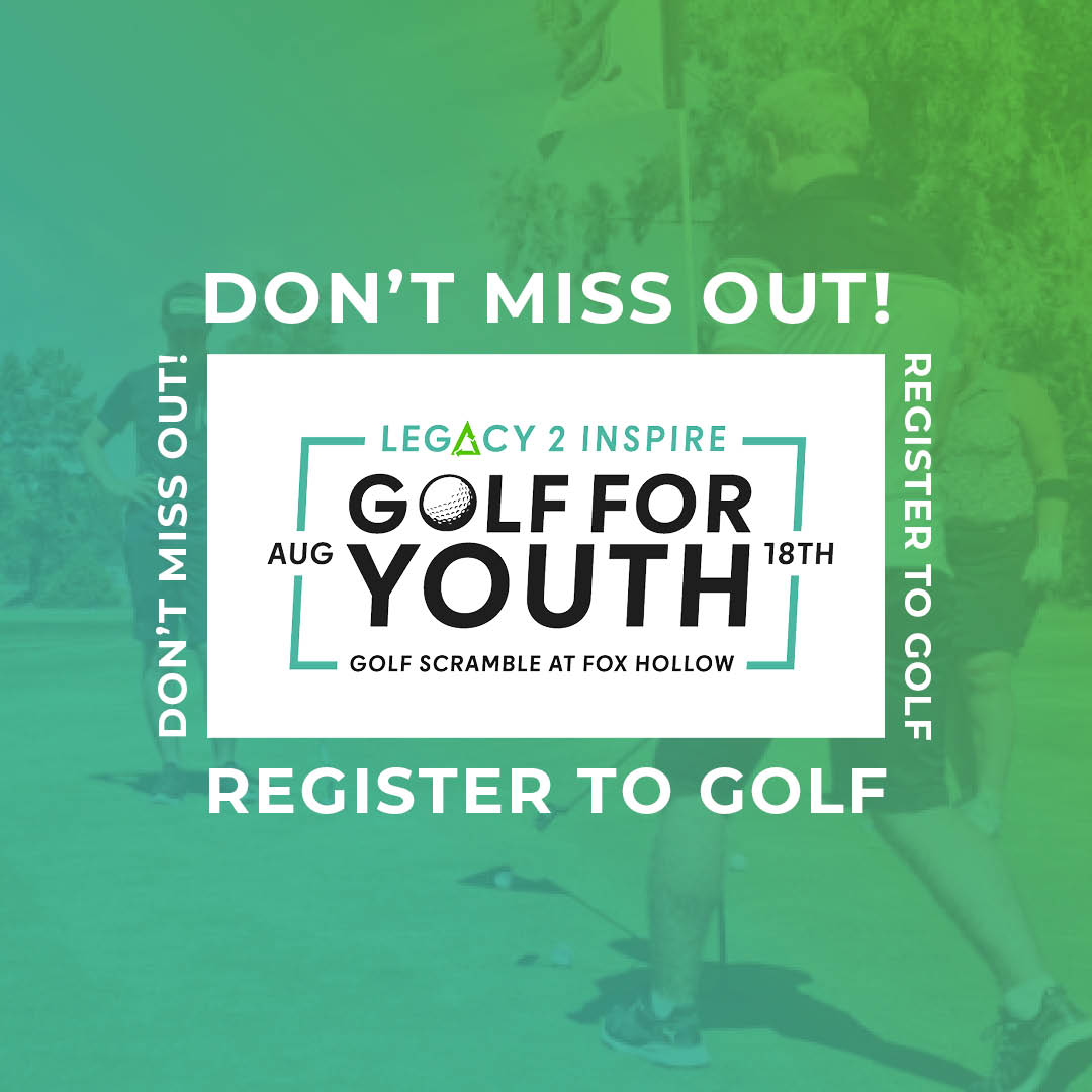 ⛳Join us for Golf for Youth, Legacy 2 Inspire’s first annual golf scramble fundraiser on August 18 at Fox Hollow Golf Club!
Register as an:
🏌️ Individual Golfer
🏌️ Foursome Team
Want to level up your round? Add a Game Pack that includes:
⛳ 1 Mulligan
⛳ 1 Tee Box Advantage
⛳ 1 Drink Ticket
Every swing helps support Legacy 2 Inspire’s mission of connecting with youth through building together and funds programs for the 2026–2027 school year.
Grab your spot and swing for a purpose!
🔗See link in bio to register!