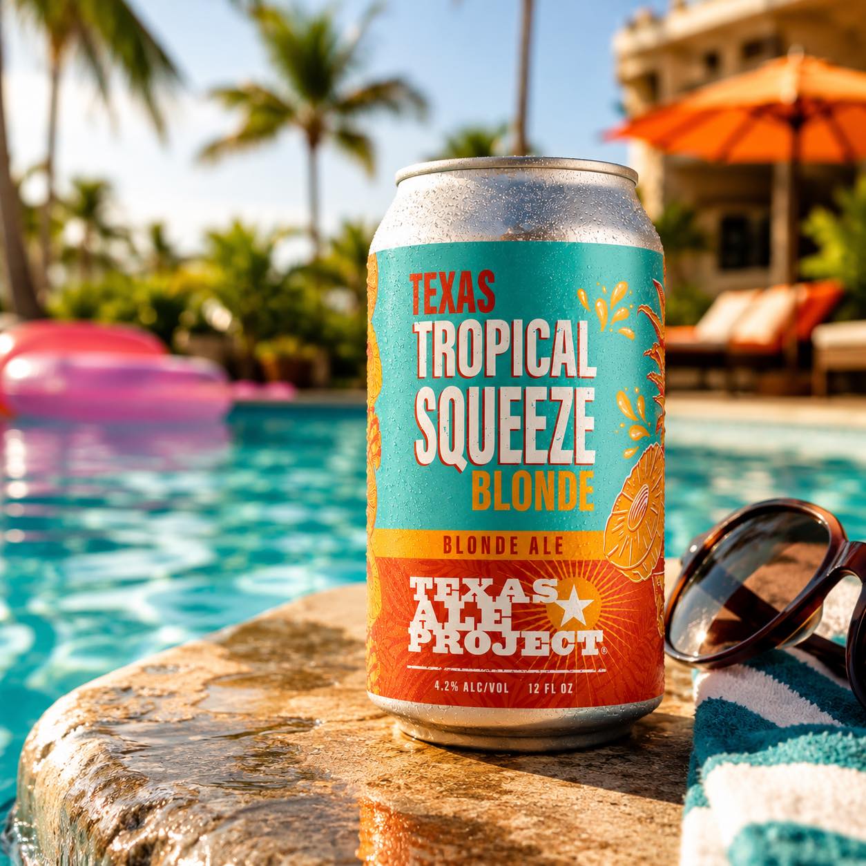 Tropical vibes. Midweek beers even though it doesn’t feel like it’s Wednesday.
Come out and try our Texas Tropical Squeeze Blonde, light, citrus‑kissed, and perfect for pool‑day dreaming. ☀️🍉👙🩳
Happy Hour 3–6PM - $1 off drafts