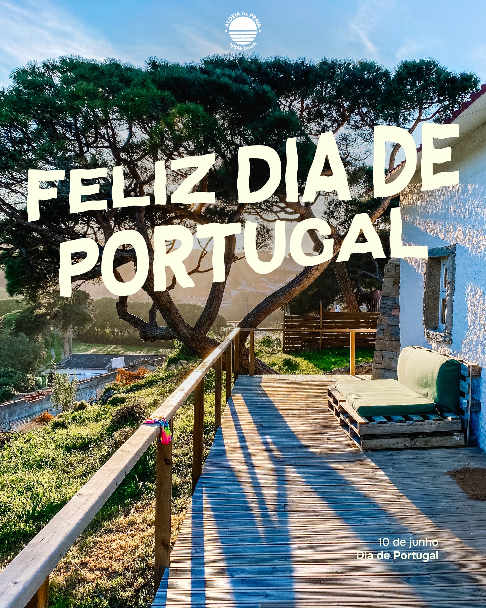 🇵🇹 Dia de Portugal. Para nós, significa pinheiros de Sintra, mar do Atlântico e a sensação de que vivemos num dos melhores países do mundo sem precisar de sair daqui para o confirmar.
Feliz Dia de Portugal, Camões e das Comunidades 🇵🇹
📍 Aldeia da Praia · Sintra
🇬🇧 Portugal Day. For us, it means Sintra pines, Atlantic sea, and the feeling of living in one of the best countries in the world without needing to go anywhere to confirm it.
Happy Portugal Day 🇵🇹
📍 Aldeia da Praia · Sintra
#aldeiadapraia #diadeportugal #sintra #ecoresort #portugal #sintraportuguesa