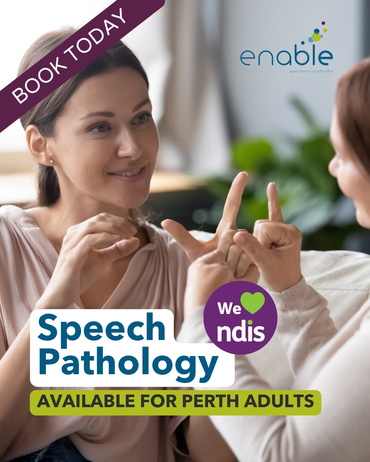 ✅ PERTH AVAILABILITY FOR ADULTS ✅
Our Speech Pathology services benefit people with a range of developmental and acquired conditions and various support needs.
Depending on your Plan, we can assist with:
✅ Spoken Language
✅ Understanding others
✅ Speech clarity
✅ Written communication and reading comprehension
✅ Social communication and social skills
✅ Stuttering
✅ Voice disorders
✅ AAC – communication devices and technologies to aid communication
✅ Swallowing, feeding, and mealtime management
✅ Post-stroke speech
Book an appointment with our Speech Pathology team online:
https://www.enablewa.org.au/speech-pathology
Or send an email through to therapy@enablewa.org.au.
#NDISAustralia #DisabilityWA #AlliedHealth #SupportWork #SupportWorkers #ServiceCoordination #NDISPlans #SpeechPathology #SpeechTherapy #NDIS #OccupationalTherapy #OccupationalTherapists #PBS #PositiveBehaviourSupport #EnableWA