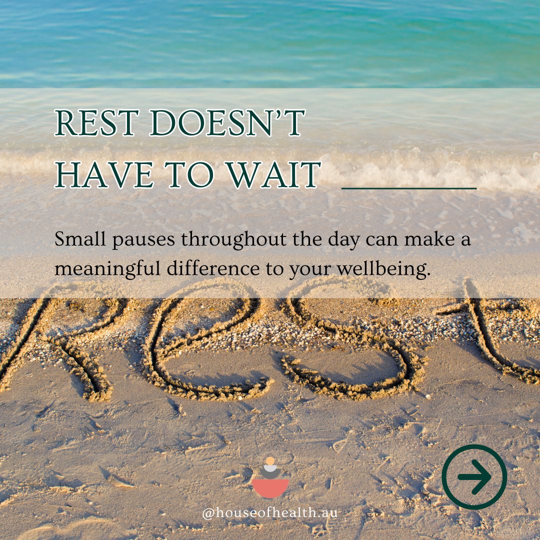 Sometimes the most helpful thing we can do for our mental health is to simply PAUSE. 🌿
A few quiet moments can help give your brain a chance to recover and your body a moment to settle.
Studies have also found that short mindful pauses, breathing exercises, stretch and brief moments of relaxation may support stress recovery and improve attention and mood.
Sometimes we wait for weekends, holidays, or “the right time” to rest — but small breaks throughout the day can also be an important form of self-care.💗
Your mental health matters. And taking a pause is not wasting time — it’s supporting your wellbeing.
Small breaks may seem simple, but they can make a meaningful difference throughout the day.💖
#MentalHealthAwareness #MentalWellbeing #SelfCare #MindfulLiving #StressRelief #MentalHealthSupport #WellnessJourney #HealthyHabits #NervousSystemSupport #Mindfulness #HolisticWellbeing #DailyWellness #MentalHealthMatters #SelfCareTips #WellbeingJourney #BurnoutRecovery #HealthyMind #GentleReminder #WellnessLifestyle #HolisticHealth #Houseofhealth