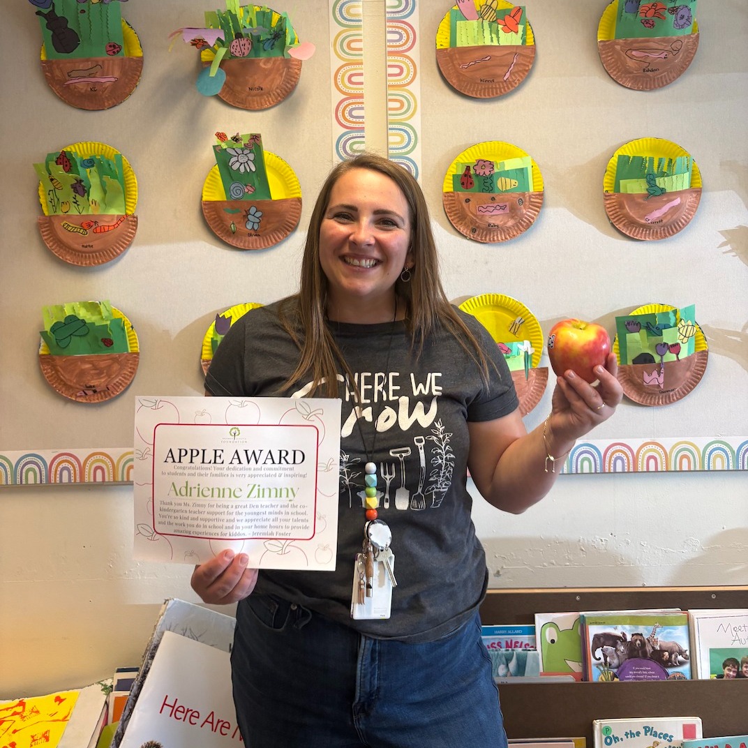We love our @bsd7schools teachers and staff! 🍎❤️
Thank you to everyone who honored an educator during Teacher Appreciation Week this year, and a huge thank you to Town & Country Foods S11th for generously donating hundreds of apples to help us celebrate our amazing schools and educators.
Apple Awards are still available for purchase through the end of the month! For a minimum donation of $5, you can customize a certificate for up to three teachers or staff members you’d like to recognize and thank for the difference they make every day. ✨ https://www.bozemanschoolsfoundation.org/apple-awards ✨